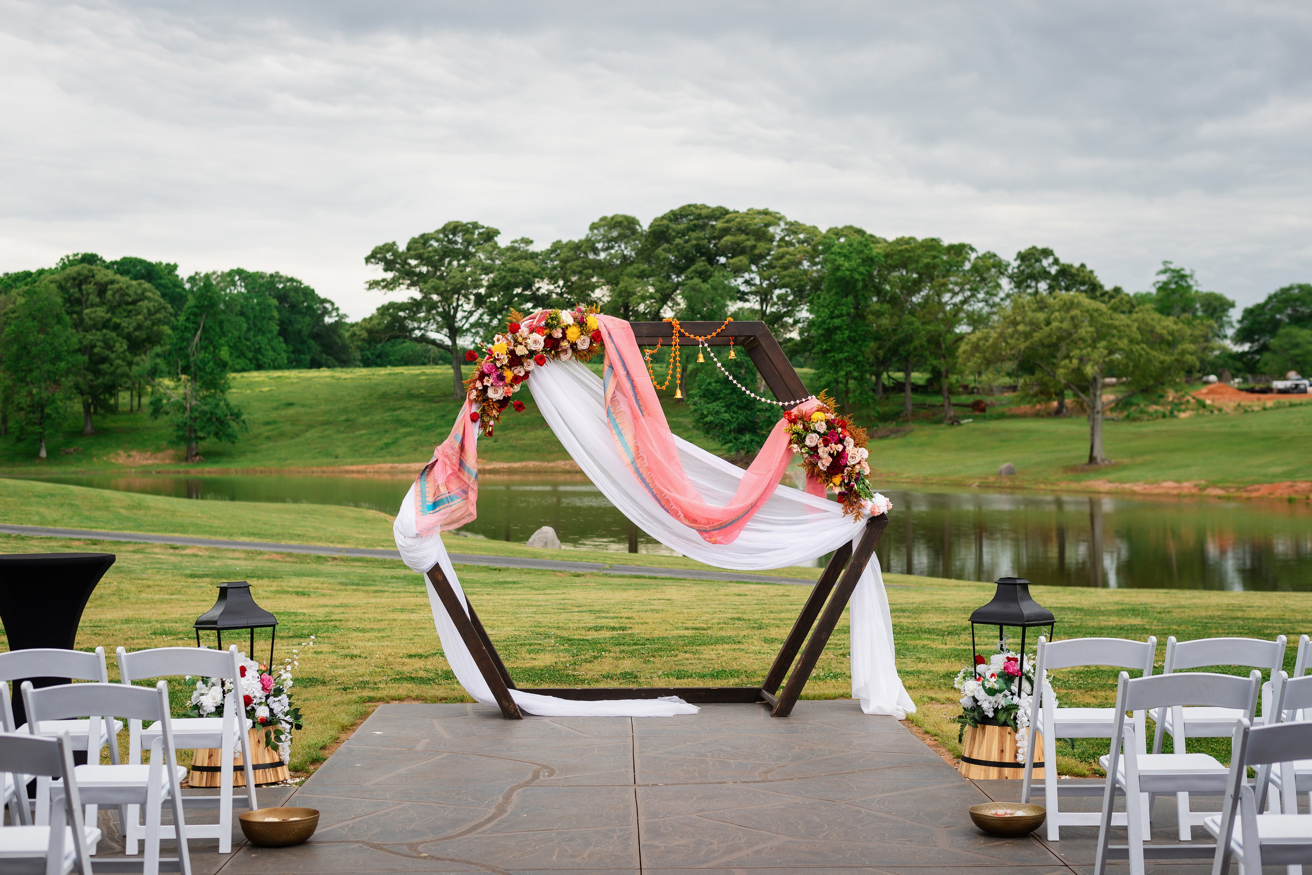Daniel’s and Ruchi Fusion Wedding Celebration at The Venue At Rose Spring Farm. Wedding and portrait photography in Greenville SC