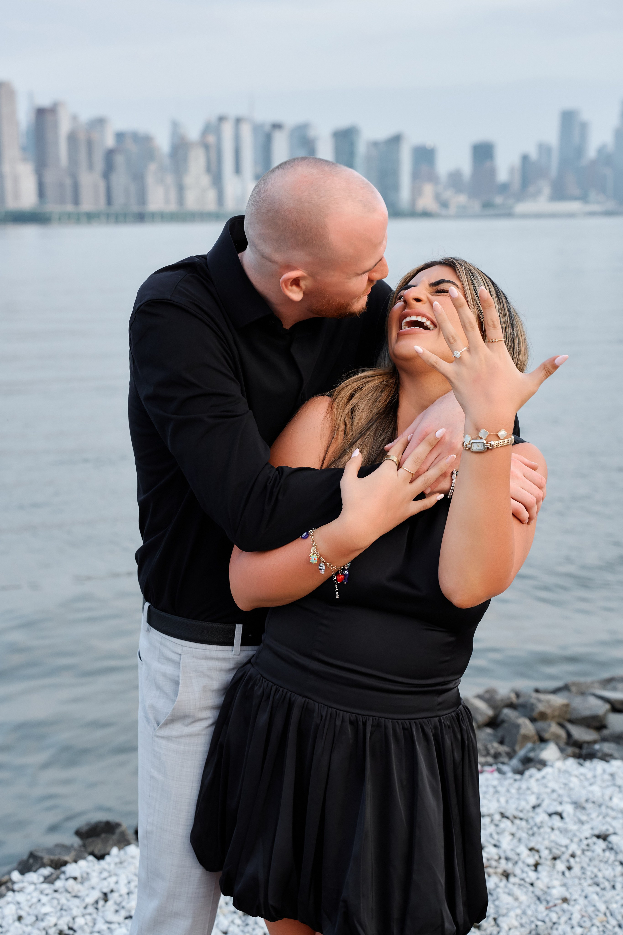 Surprise Proposal in New York. Professional Wedding and event photographer USA New York