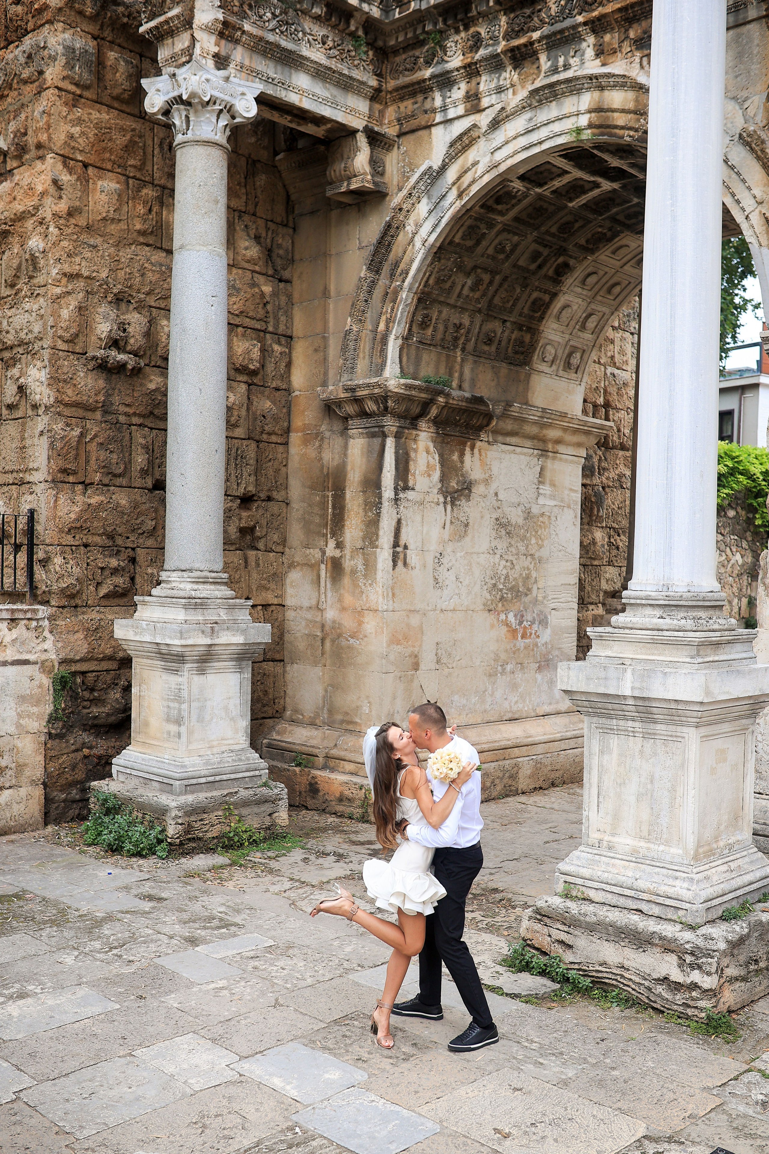 Photoshooting in old town of Antalya. Photographer in Turkey, Antalya, Kemer, Belek, Side, Kas, Fethiye