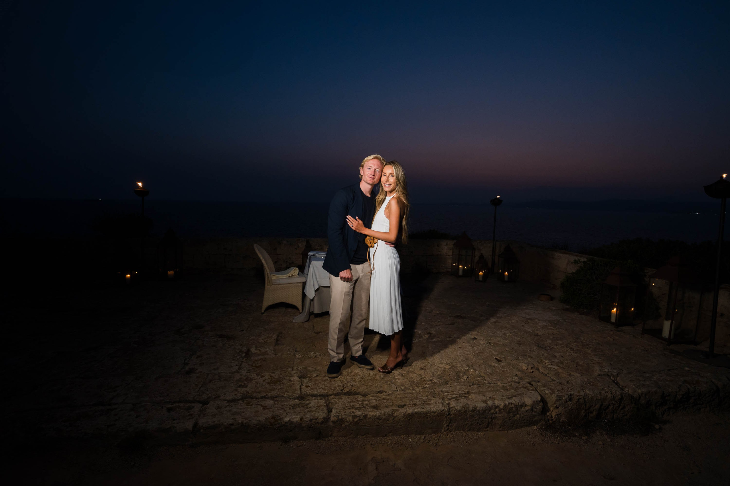 Romantic Wedding Proposal at Cap Rocat. Mallorca Wedding, Corporate & Social Photographer