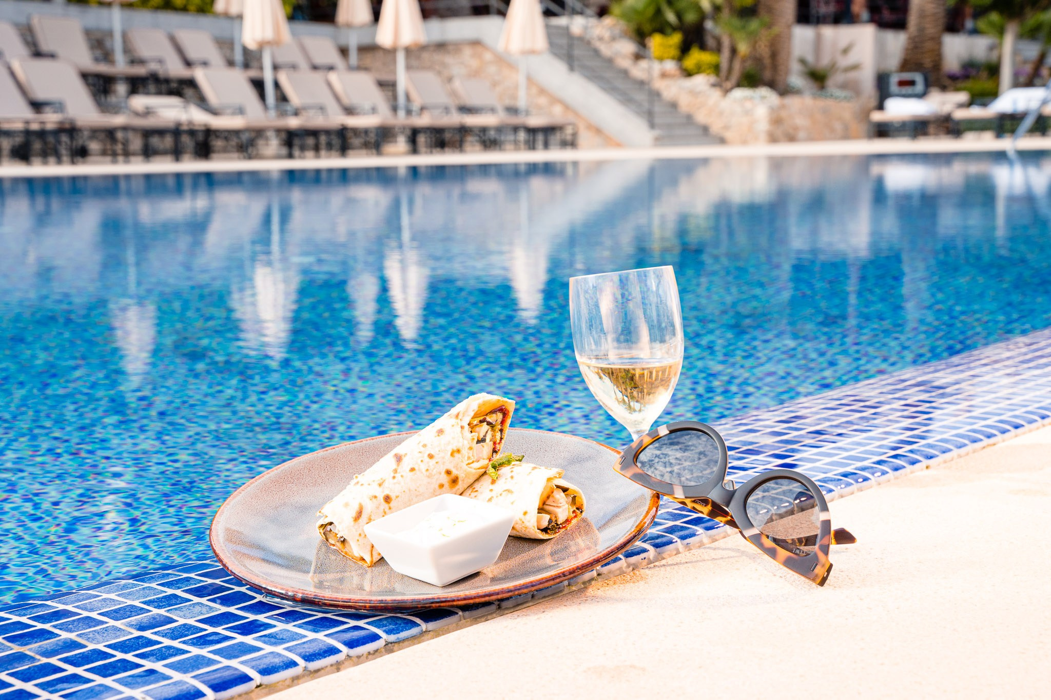 Fotografía de comida en Es Castell, Hotel Castillo Son Vida. Mallorca Wedding, Corporate & Social Photographer