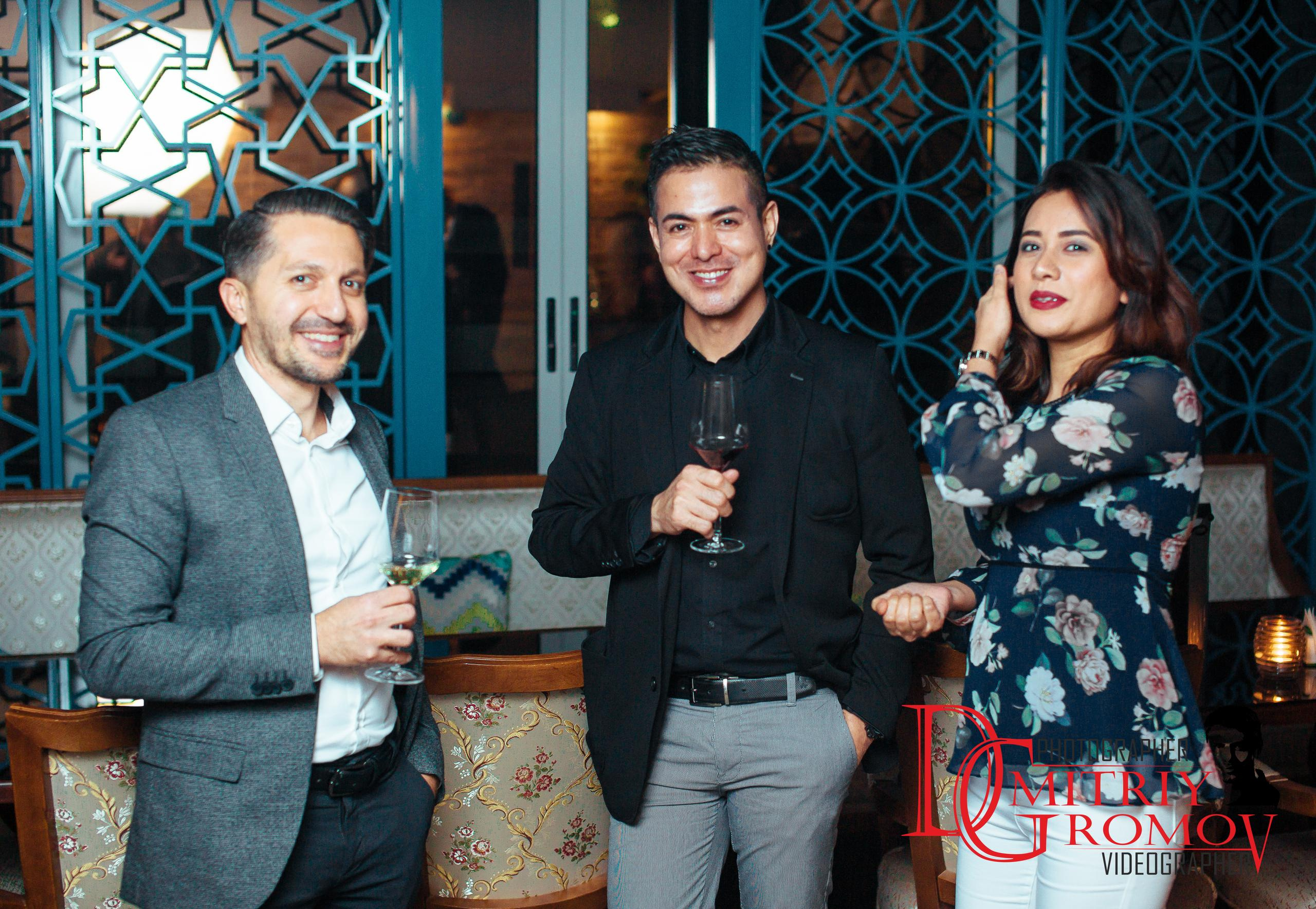 New year's party. Photographer in Dubai Dmitry Gromov