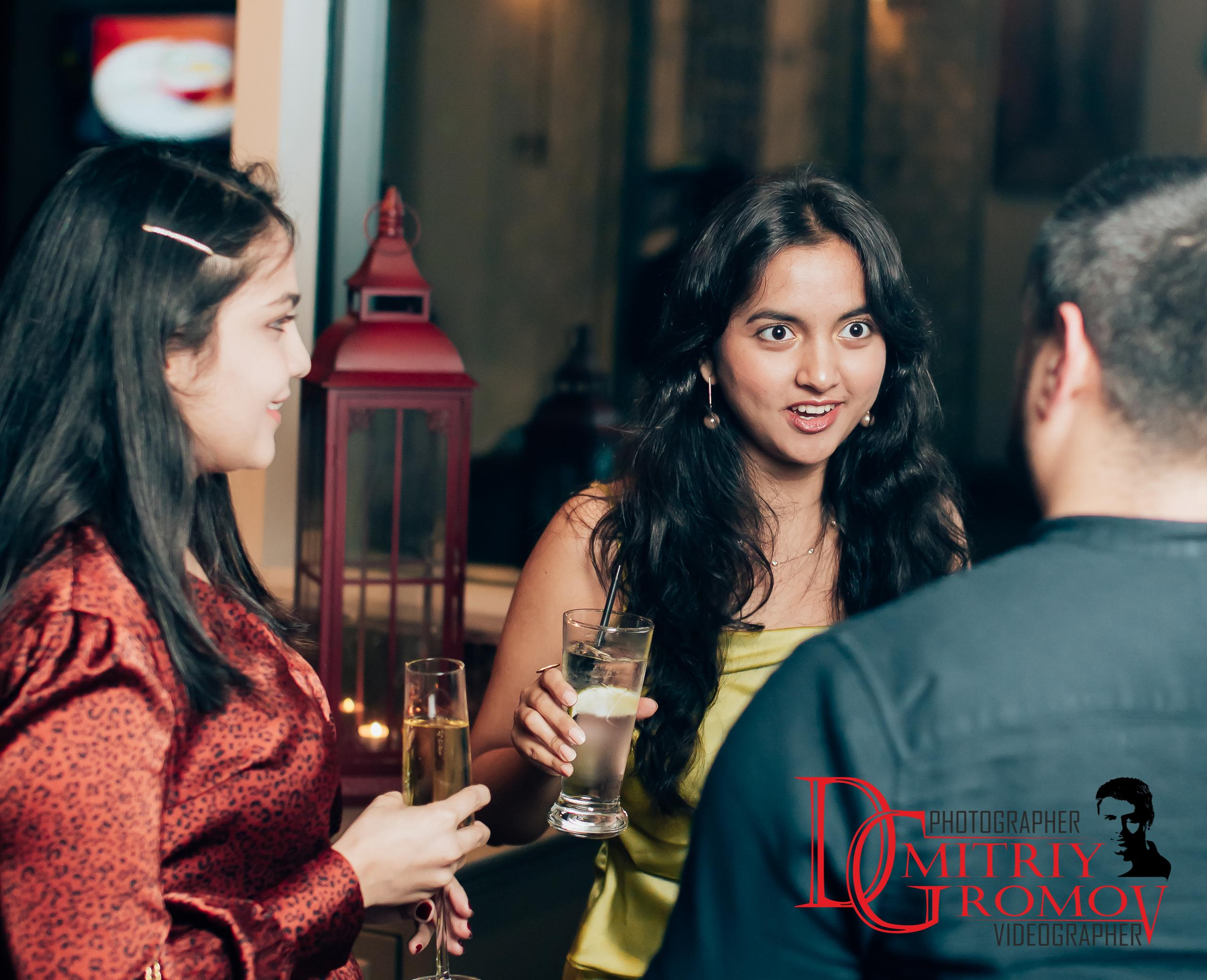 New year's party. Photographer in Dubai Dmitry Gromov