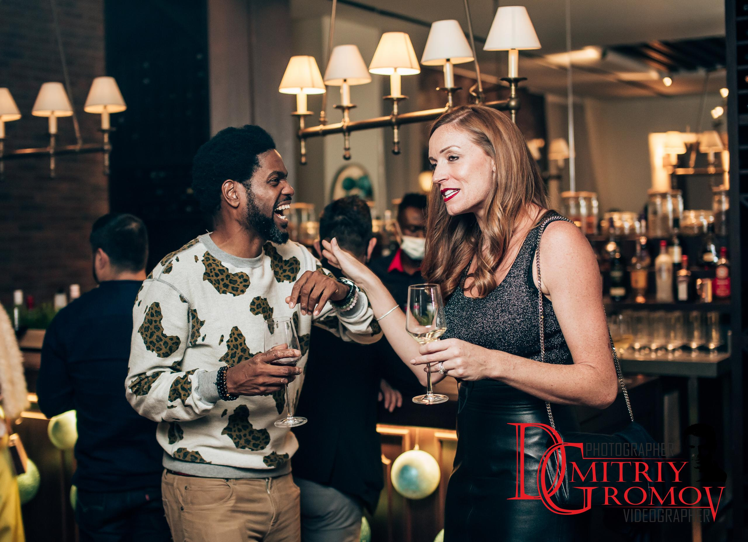 New year's party. Photographer in Dubai Dmitry Gromov