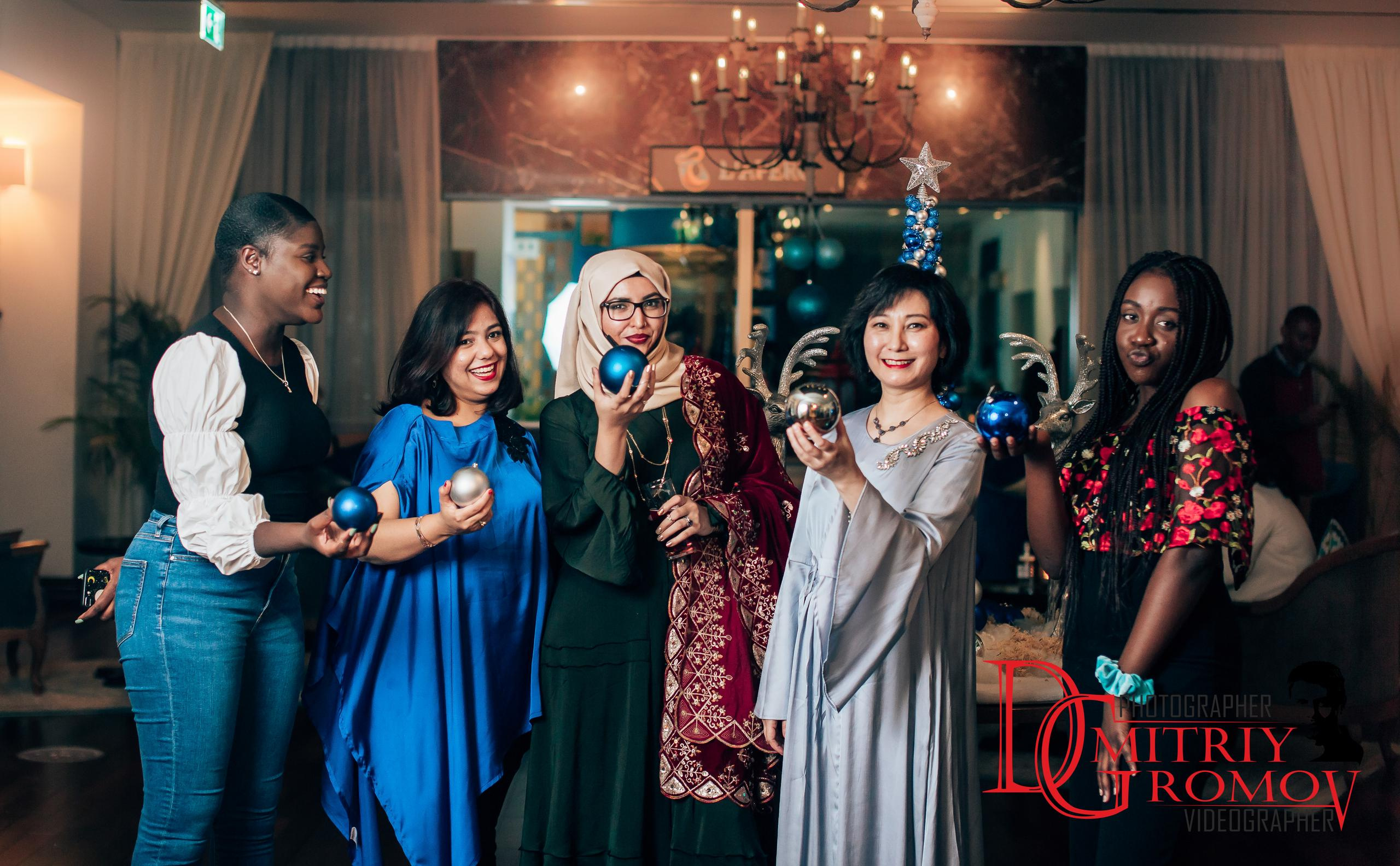 New year's party. Photographer in Dubai Dmitry Gromov