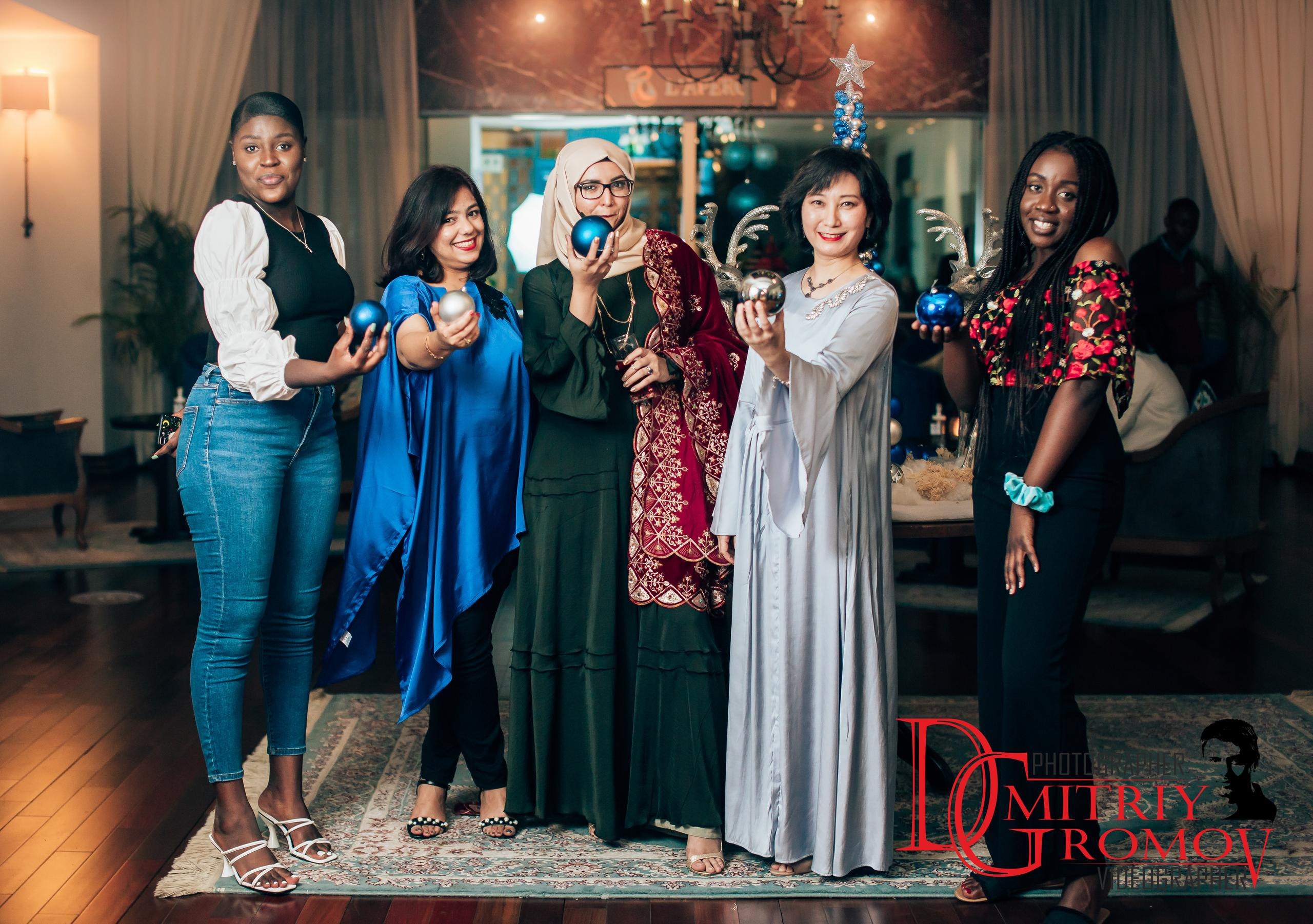 New year's party. Photographer in Dubai Dmitry Gromov