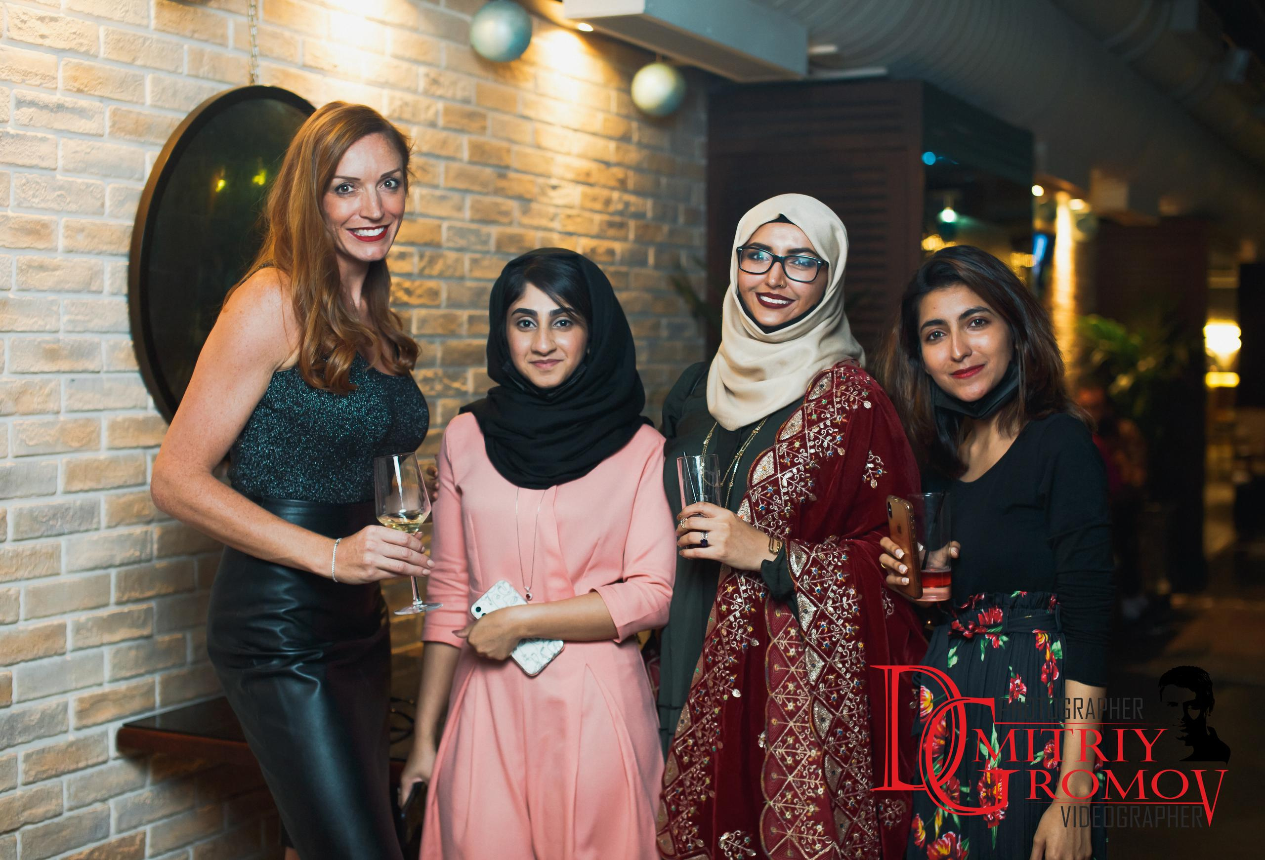 New year's party. Photographer in Dubai Dmitry Gromov