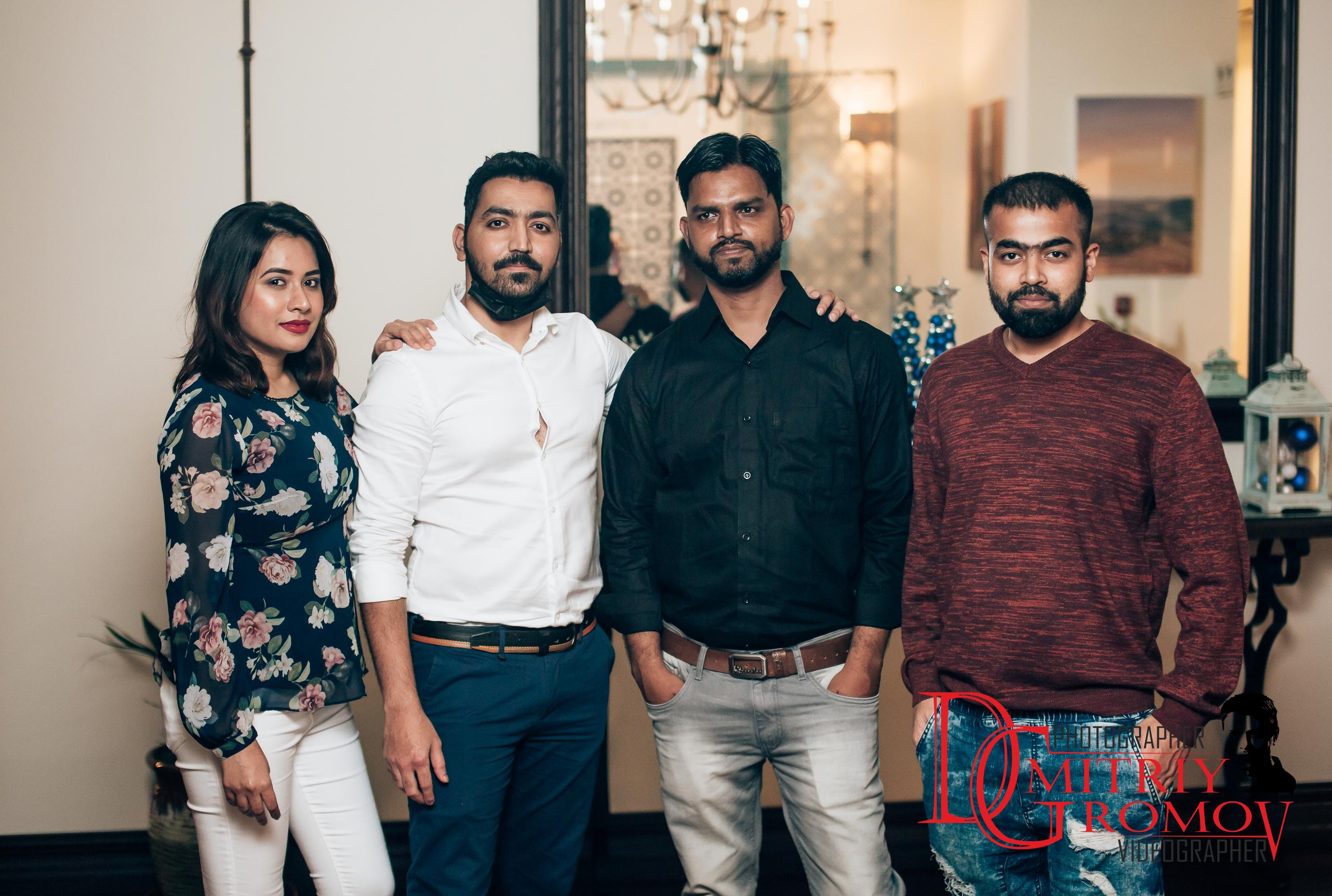 New year's party. Photographer in Dubai Dmitry Gromov