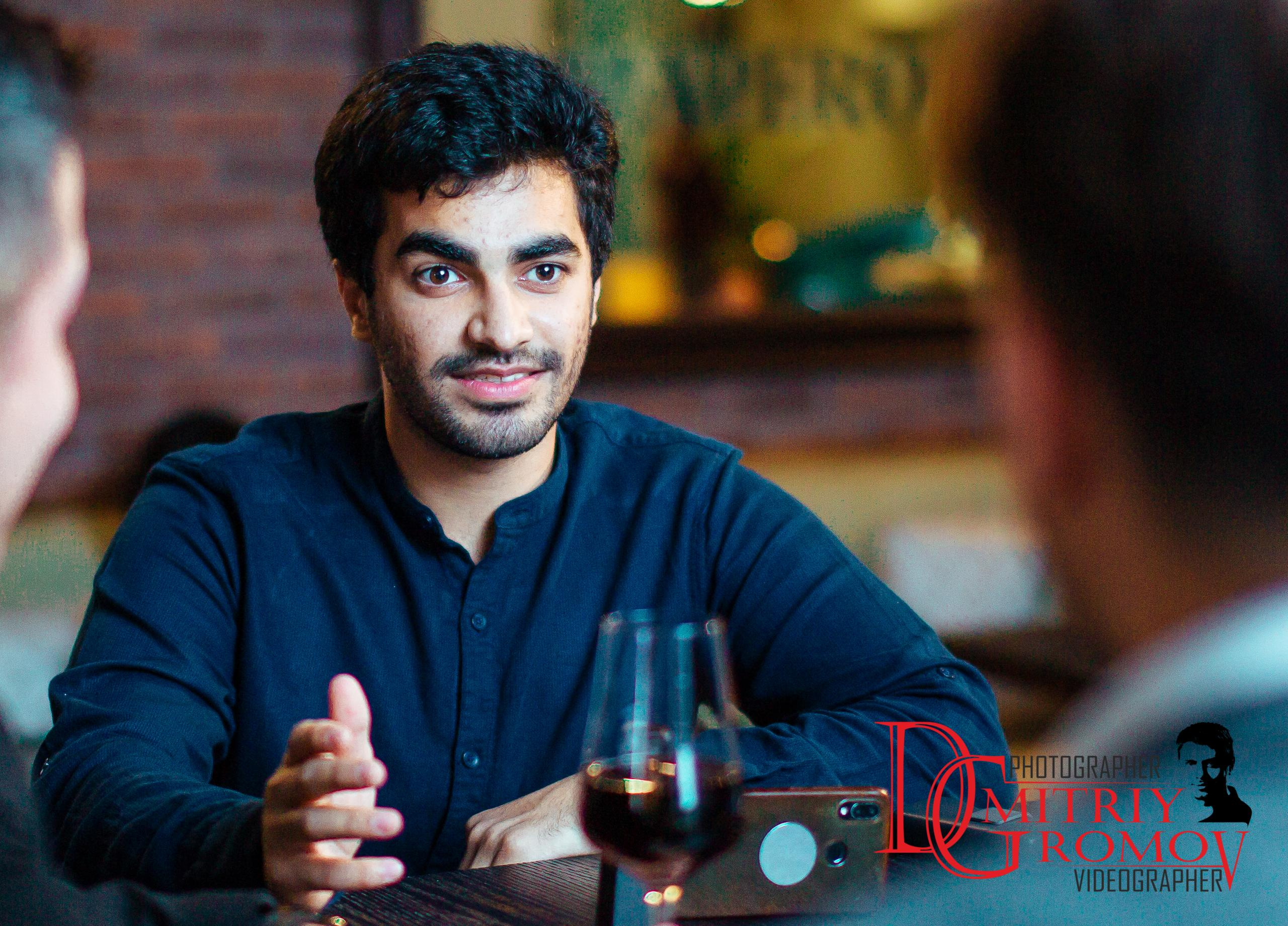 New year's party. Photographer in Dubai Dmitry Gromov