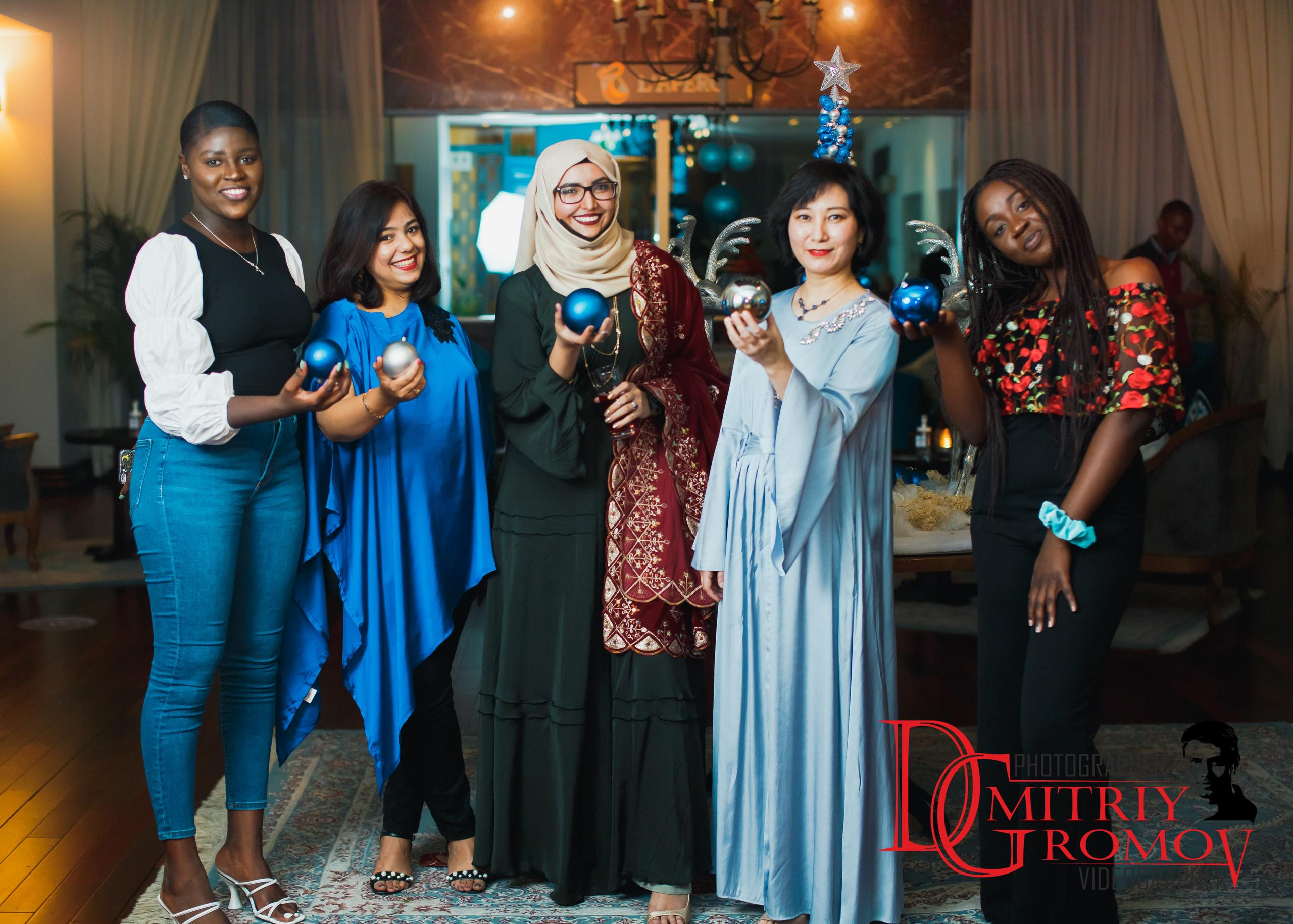 New year's party. Photographer in Dubai Dmitry Gromov