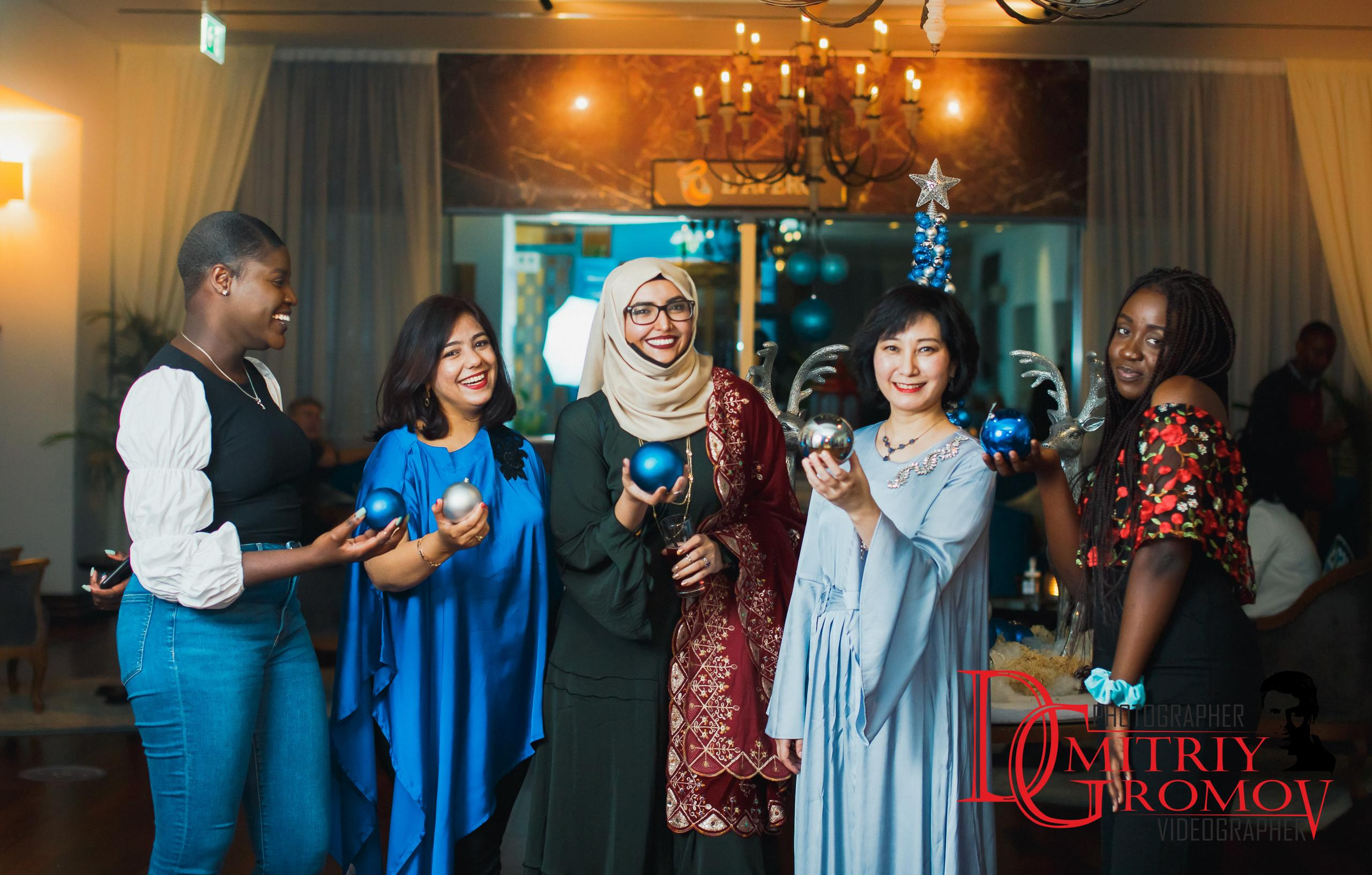 New year's party. Photographer in Dubai Dmitry Gromov