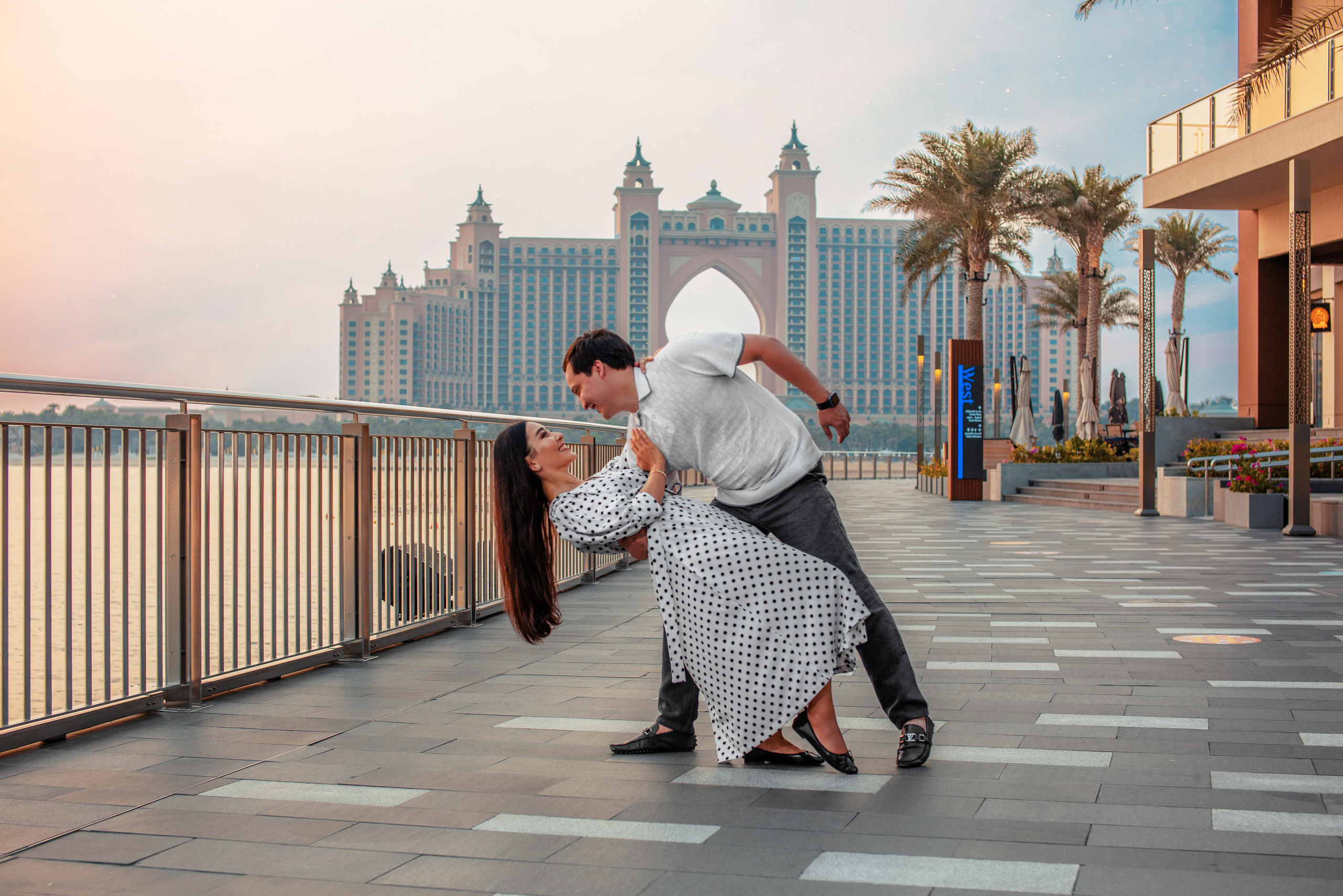 Love story for Almaz and Jania. Photographer in Dubai Dmitry Gromov