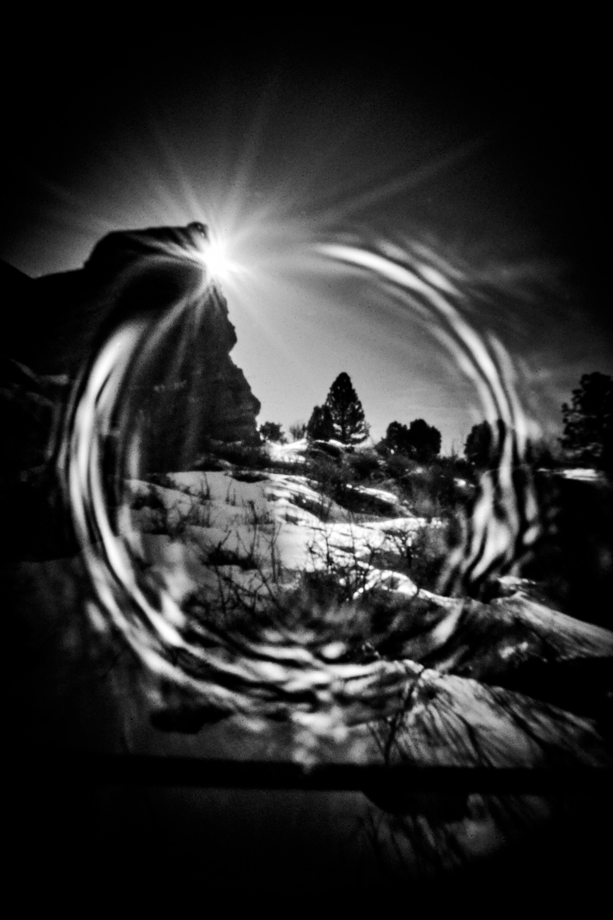 Entrance to the void. GLISH ART — Timofey Glinin & Anastasia Shubina