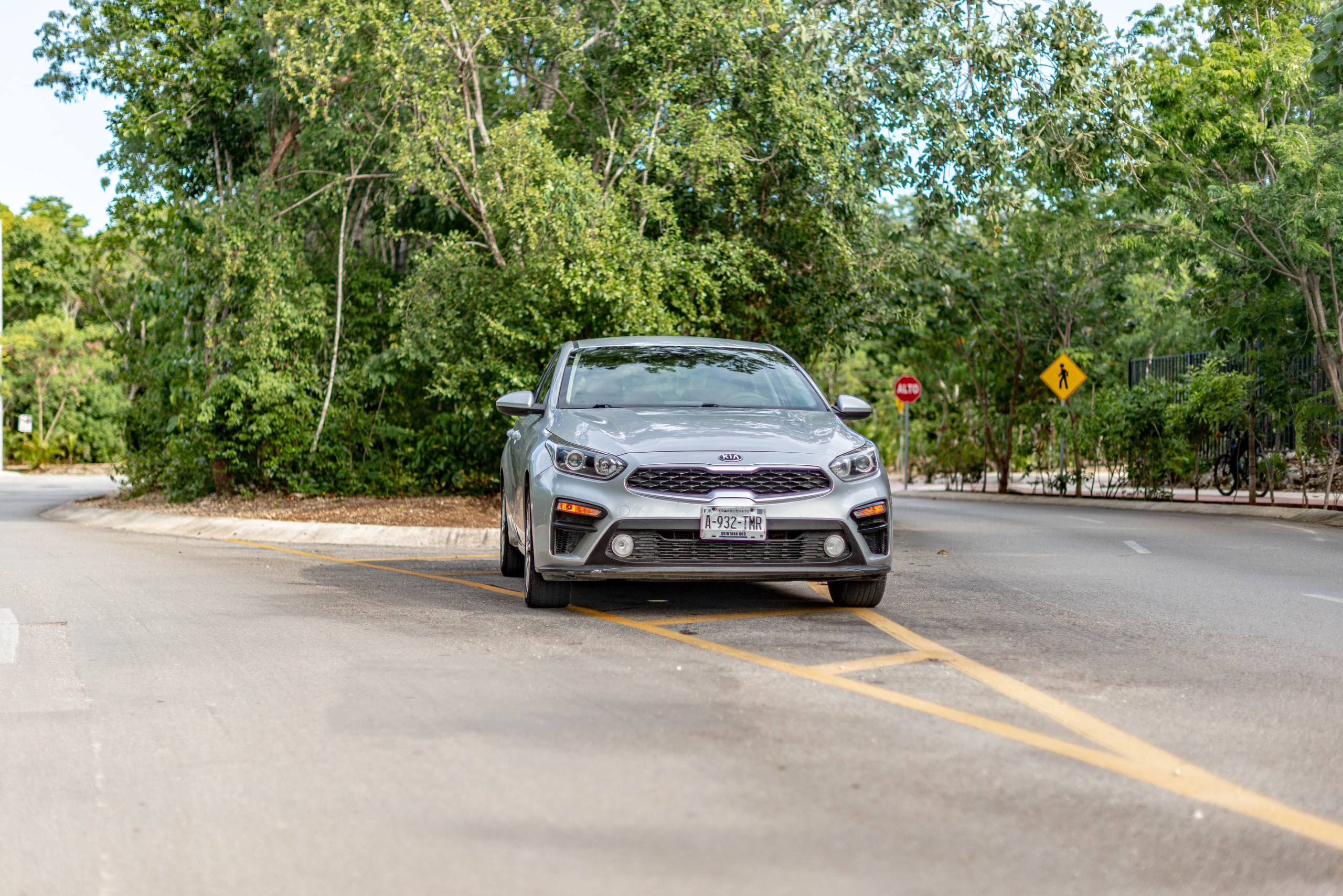 Съемка автомобиля Kia Forte 2019. FOTÓGRAFO MÉXICO QUINTANA ROO