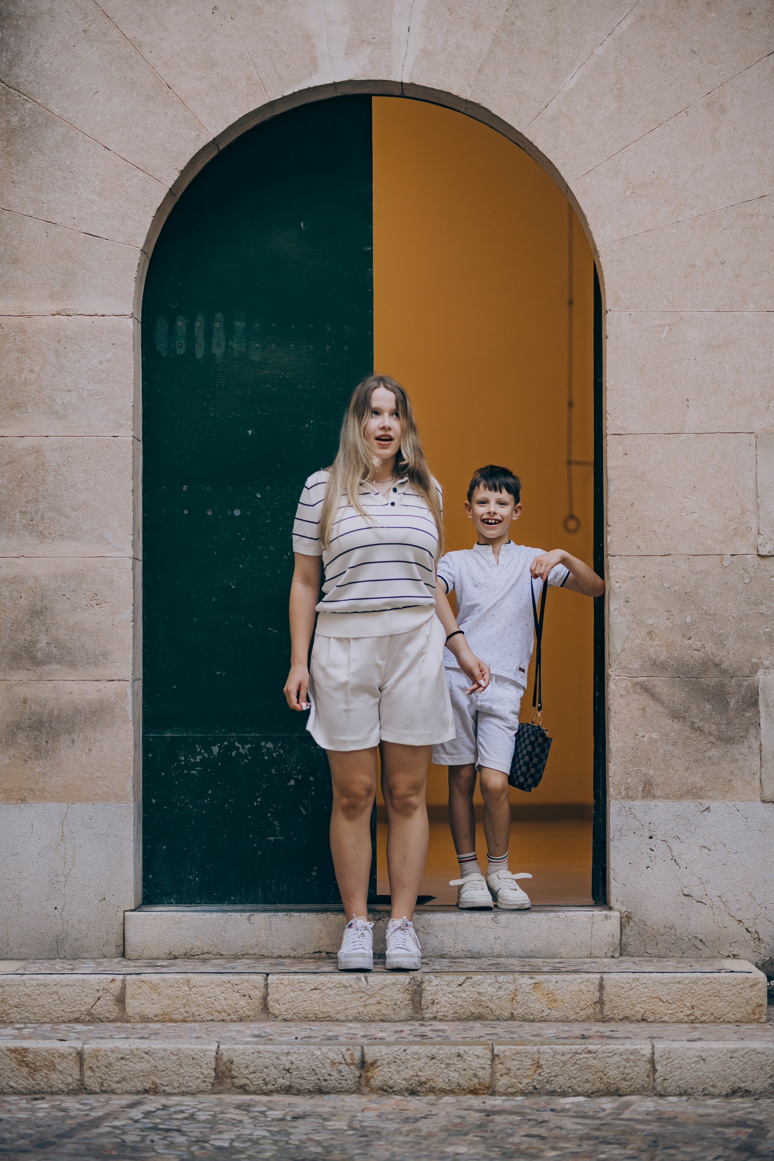 Sister and Bro. Photographer in Mallorca