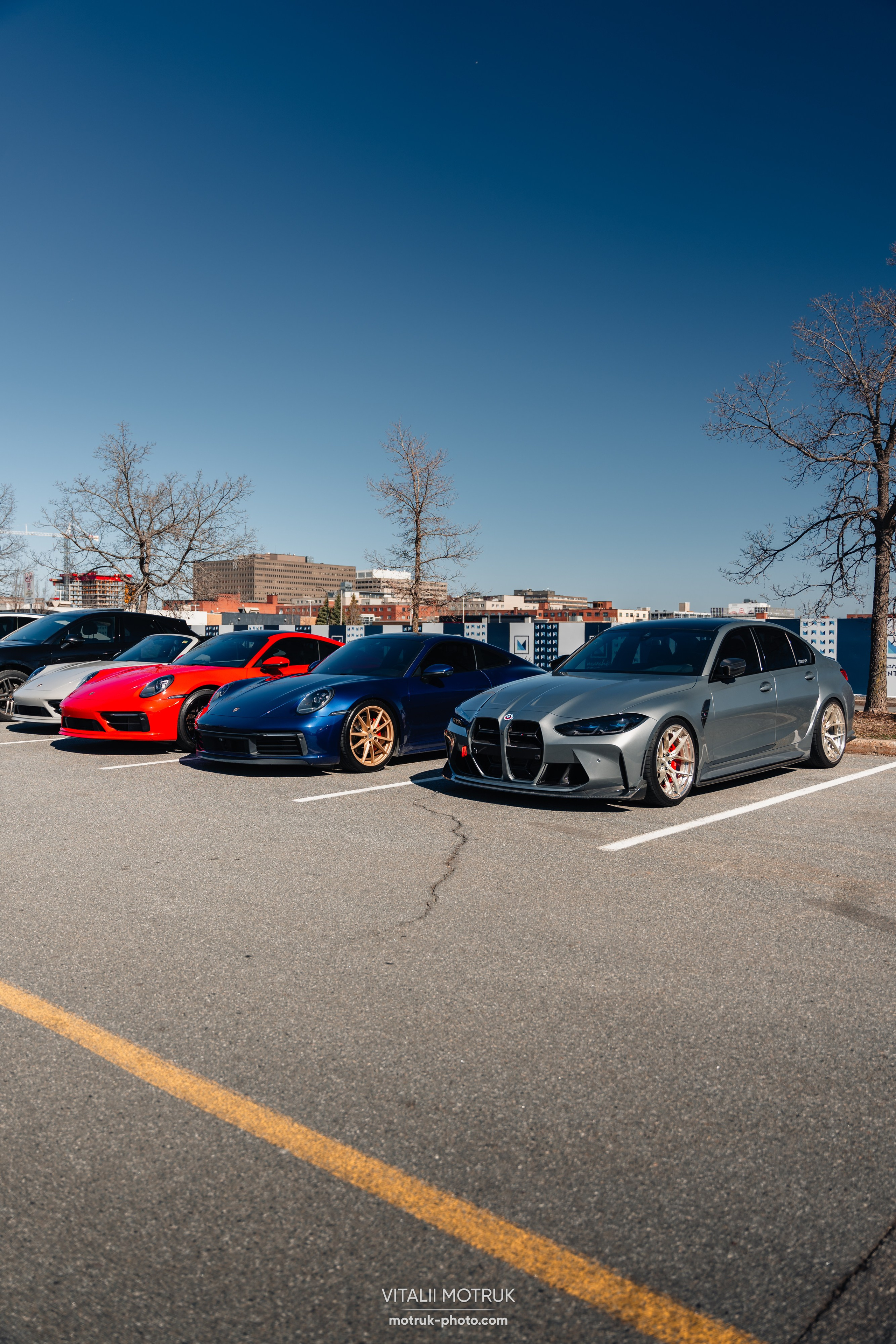 Porsche meet Montreal. Photographer in Paris — Vitalii Motruk