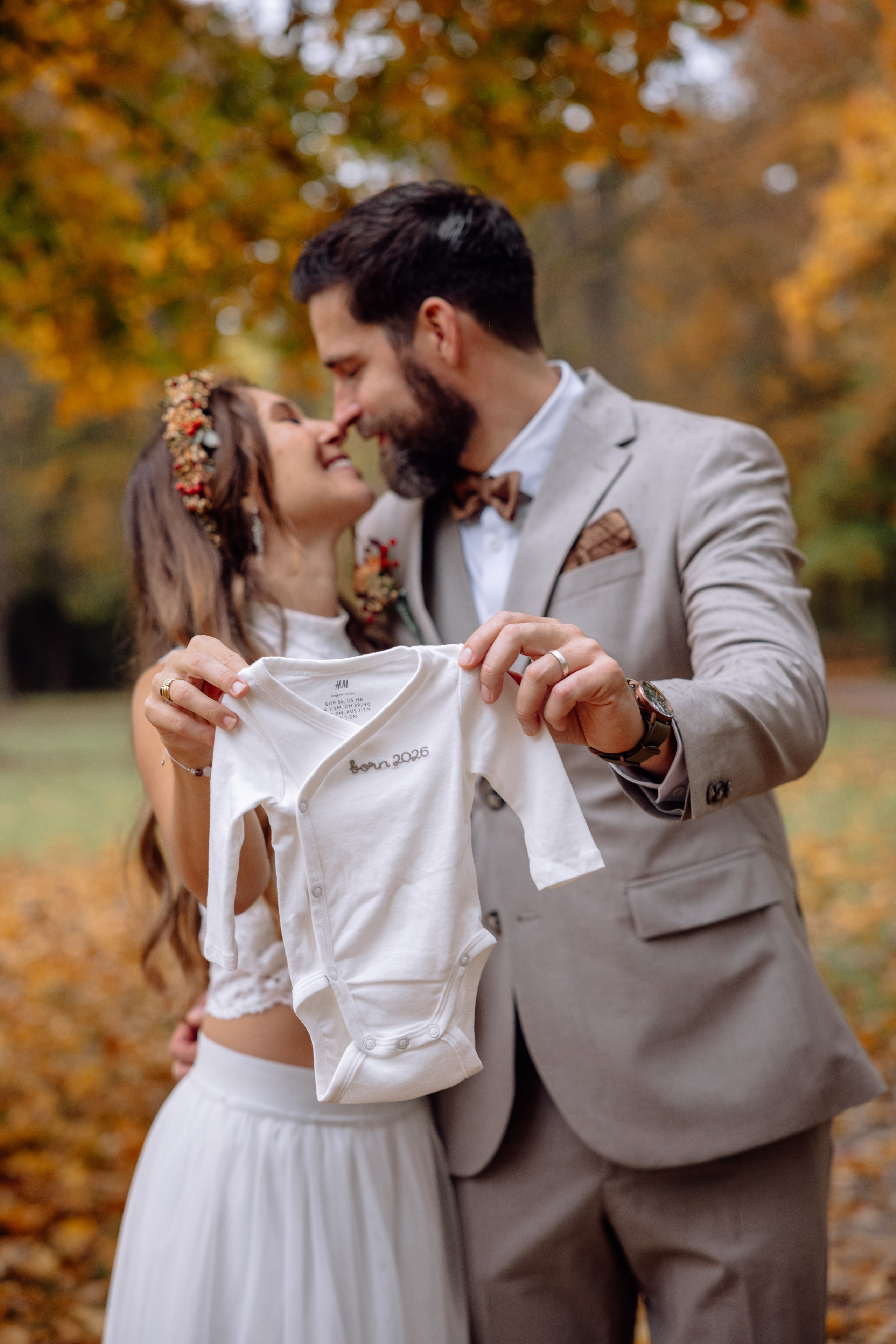 Herbsthochzeit im Standesamt Schwabing. Hochzeitsfotograf München Taufe Familienfotograf Tanja Mauke