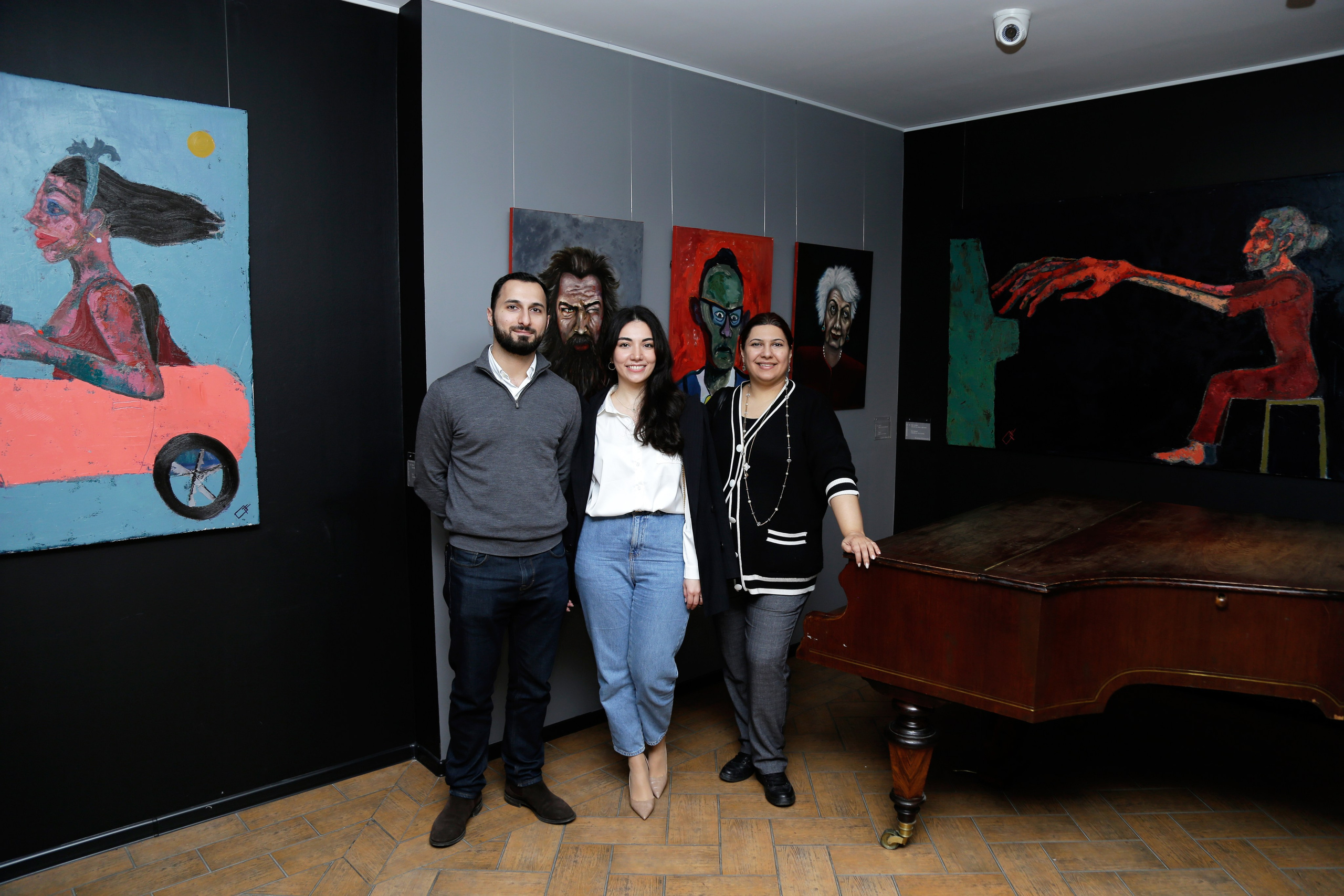 Photo report of “Interpretation” solo exhibition of Kamran Mammadov. KAMRAN MAMMADOV ART