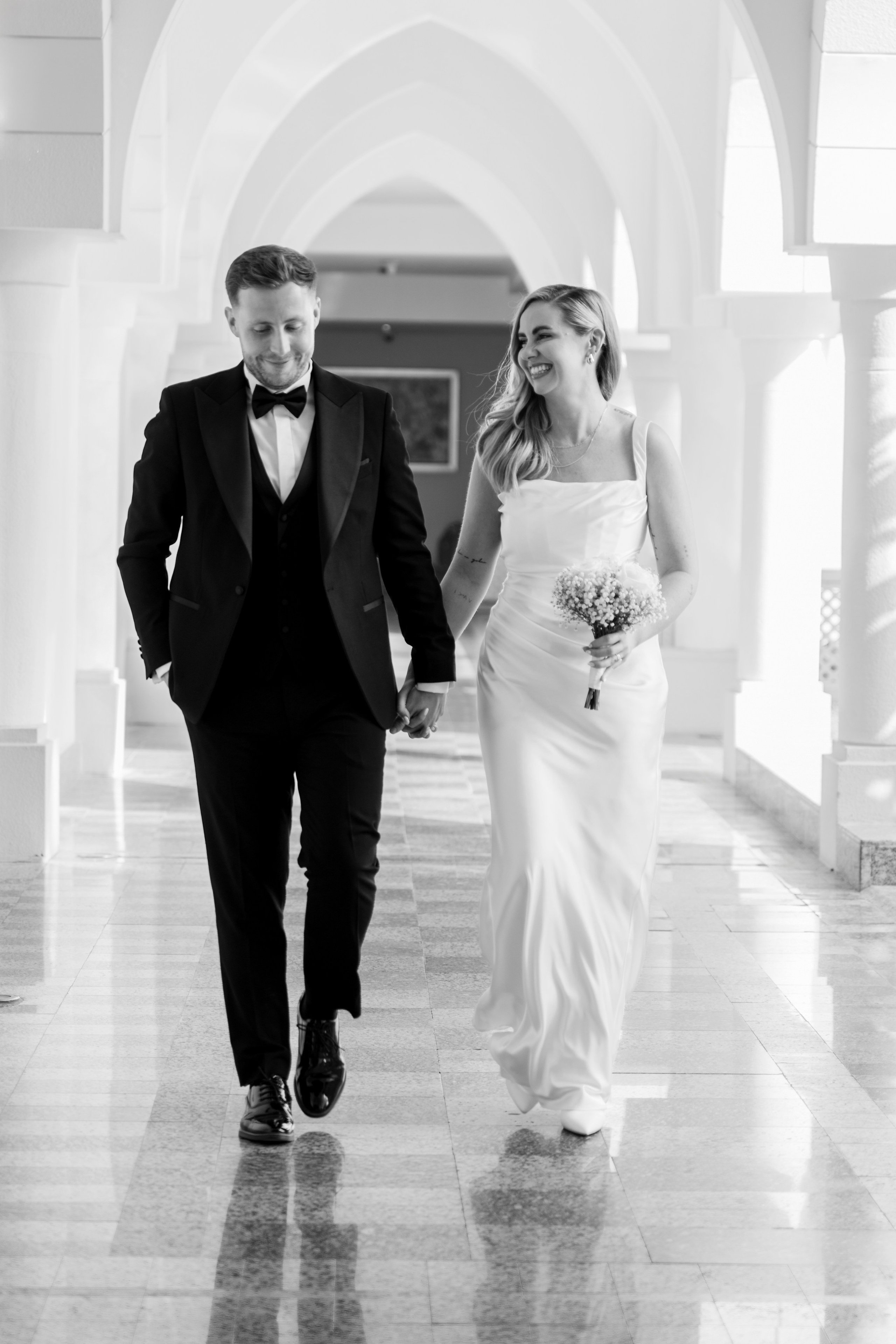 Wedding photographer capturing emotional moments in Abu Dhabi