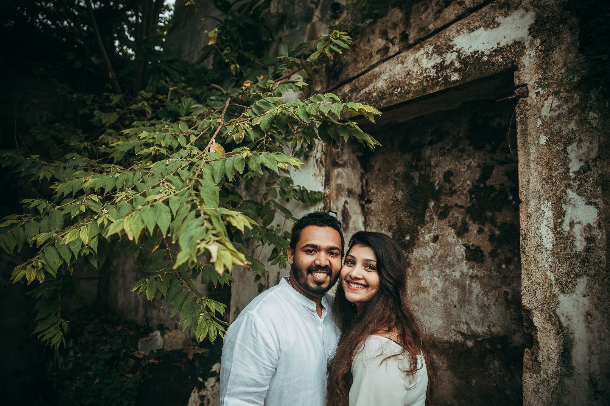 Pre wedding couple portraits at Galle, Sri Lanka