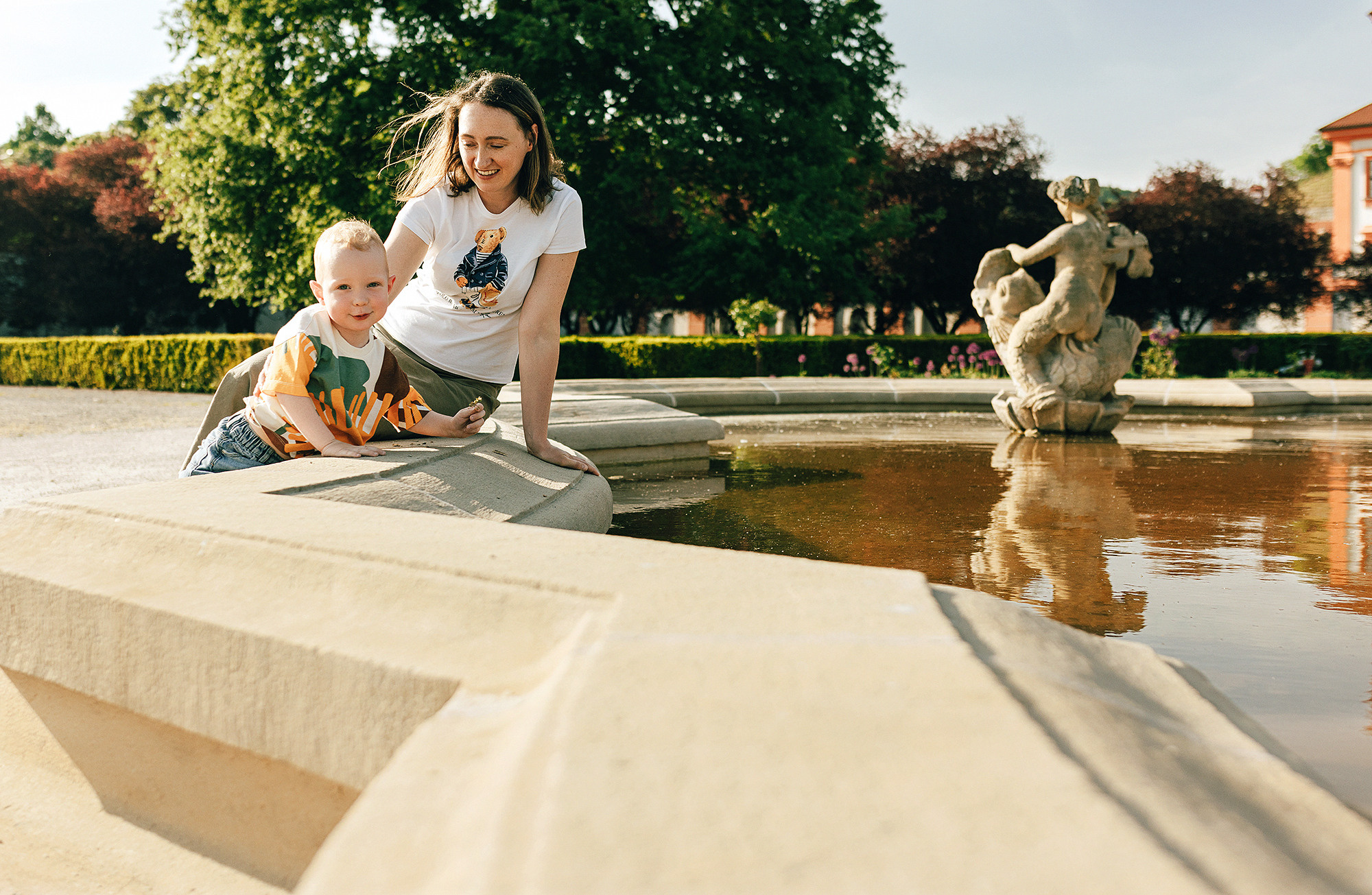 Таня+Андрей+Паша в Тройе. Family and wedding photographer in Prague Natalia Fedori