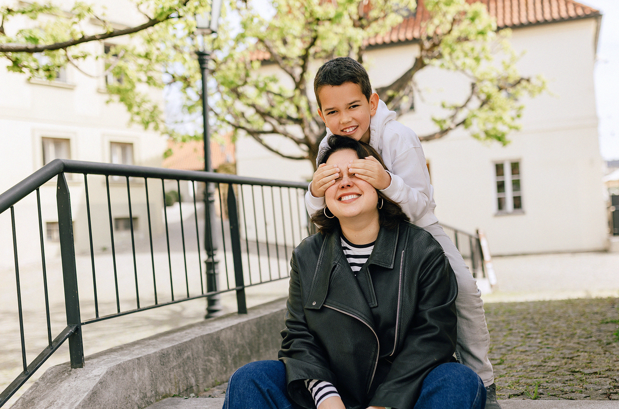 Лена+Адам+Рита+Максим. Семейный и свадебный фотограф в Праге Наталья Федори