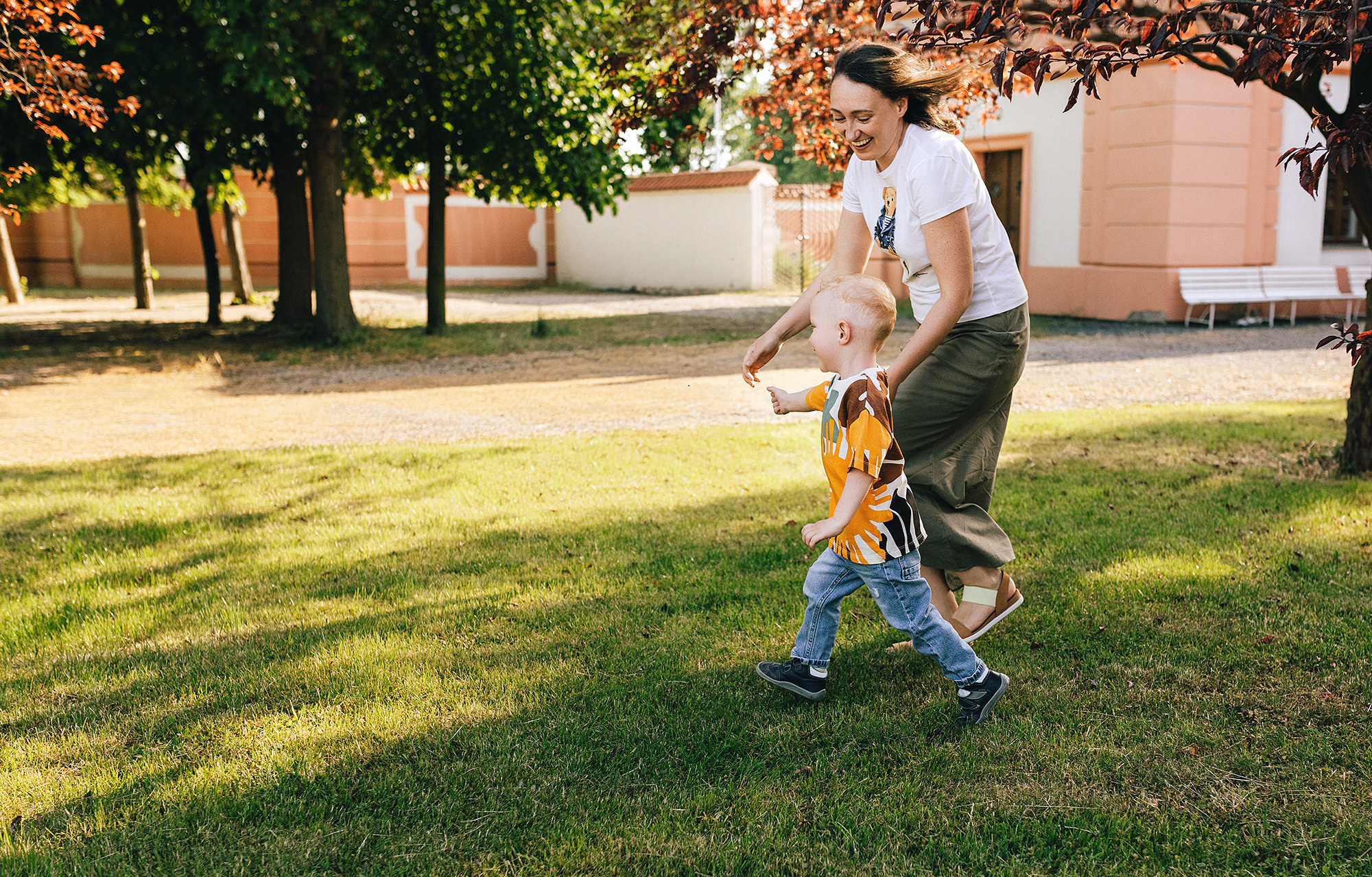 Таня+Андрей+Паша в Тройе. Family and wedding photographer in Prague Natalia Fedori