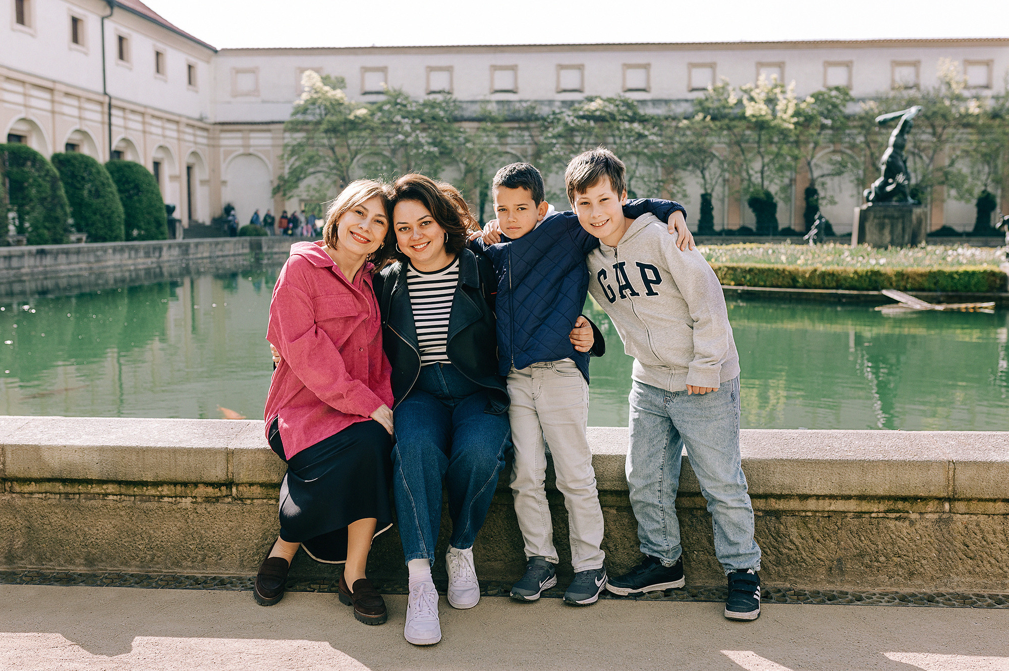 Лена+Адам+Рита+Максим. Семейный и свадебный фотограф в Праге Наталья Федори