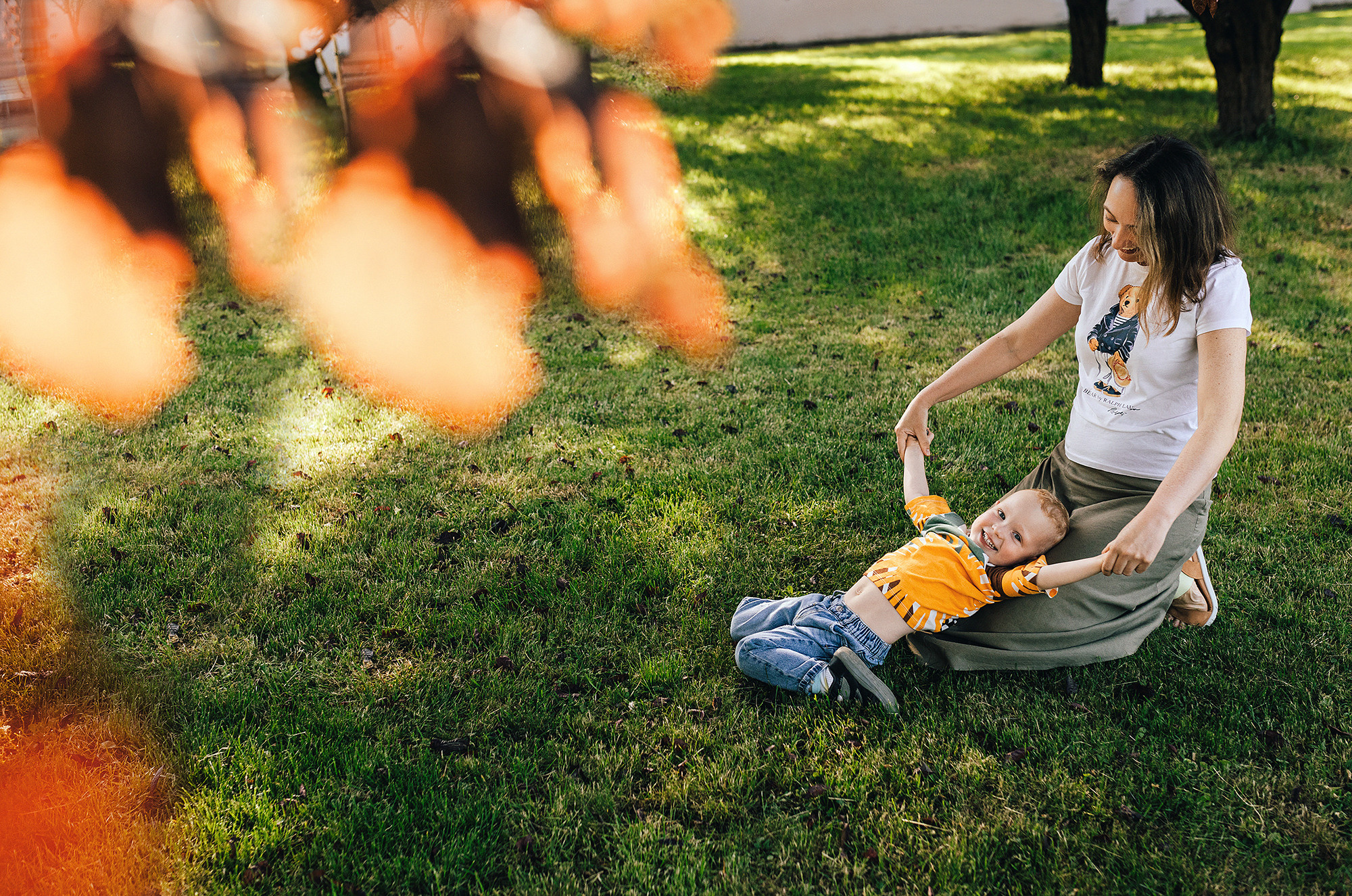 Таня+Андрей+Паша в Тройе. Family and wedding photographer in Prague Natalia Fedori