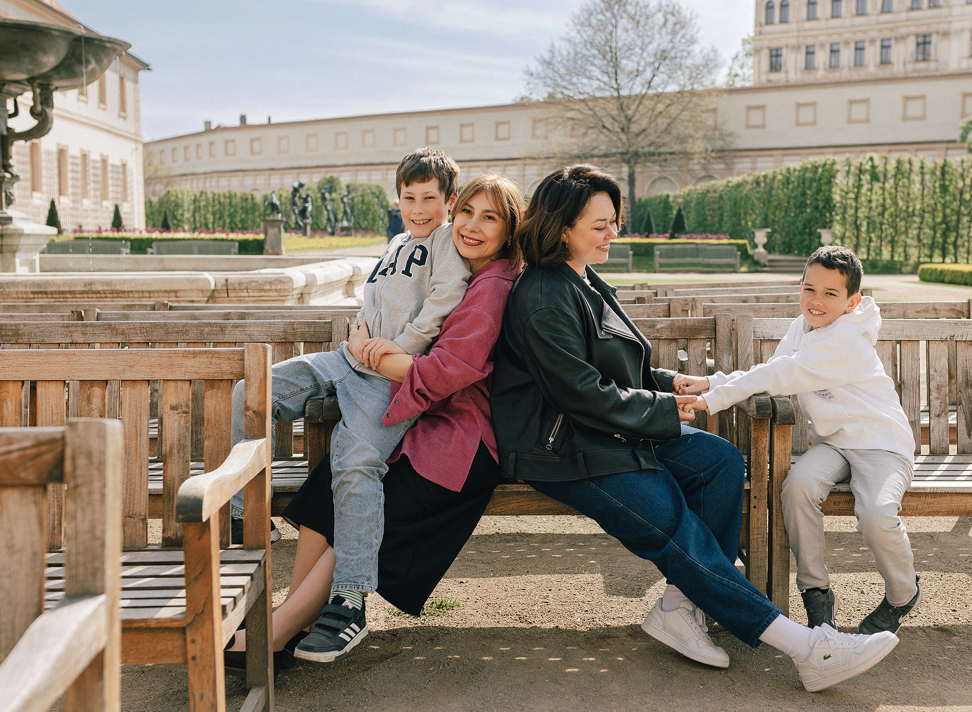 Лена+Адам+Рита+Максим. Семейный и свадебный фотограф в Праге Наталья Федори