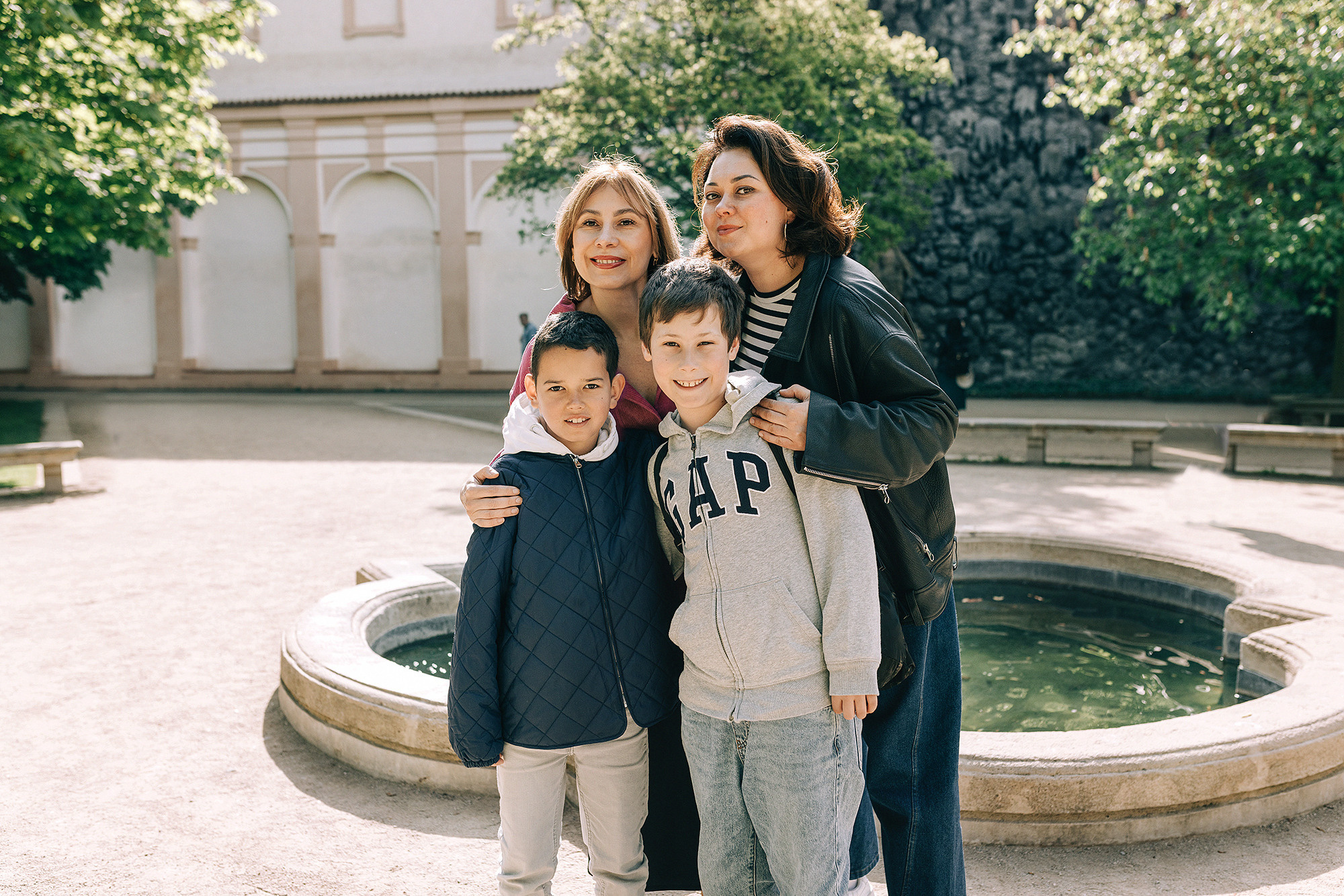 Лена+Адам+Рита+Максим. Семейный и свадебный фотограф в Праге Наталья Федори