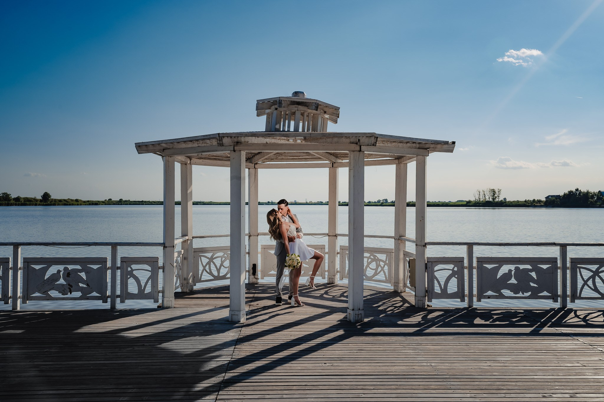 Elena & Mihai — Cununie civilă la lacul Iezer, Slobozia