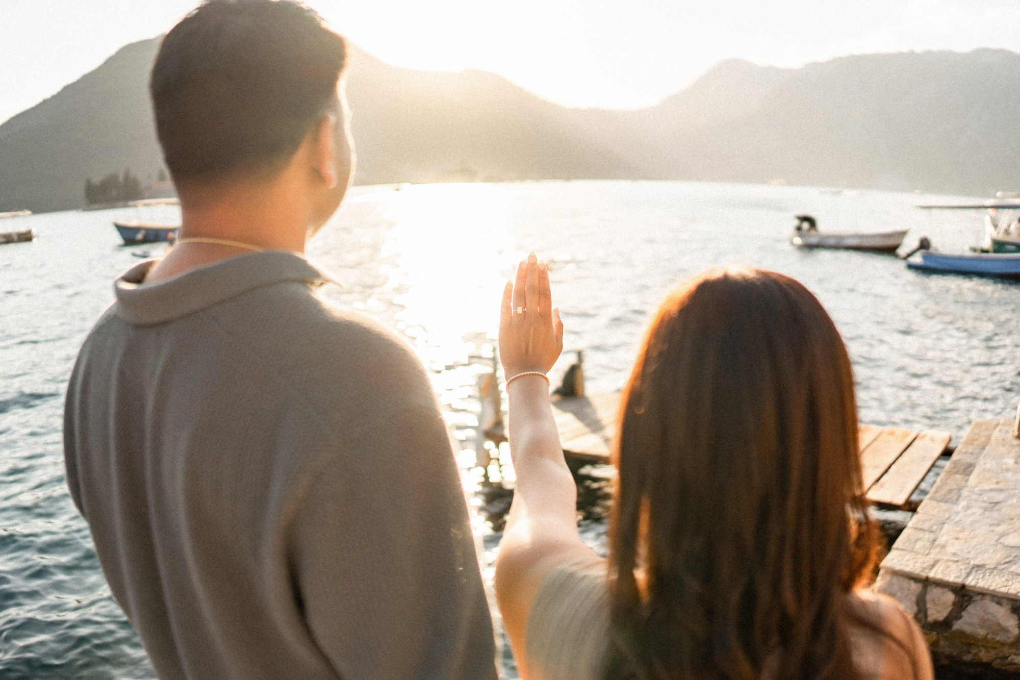 Aanzoek in Montenegro – Romantische Fotoshoot aan Zee