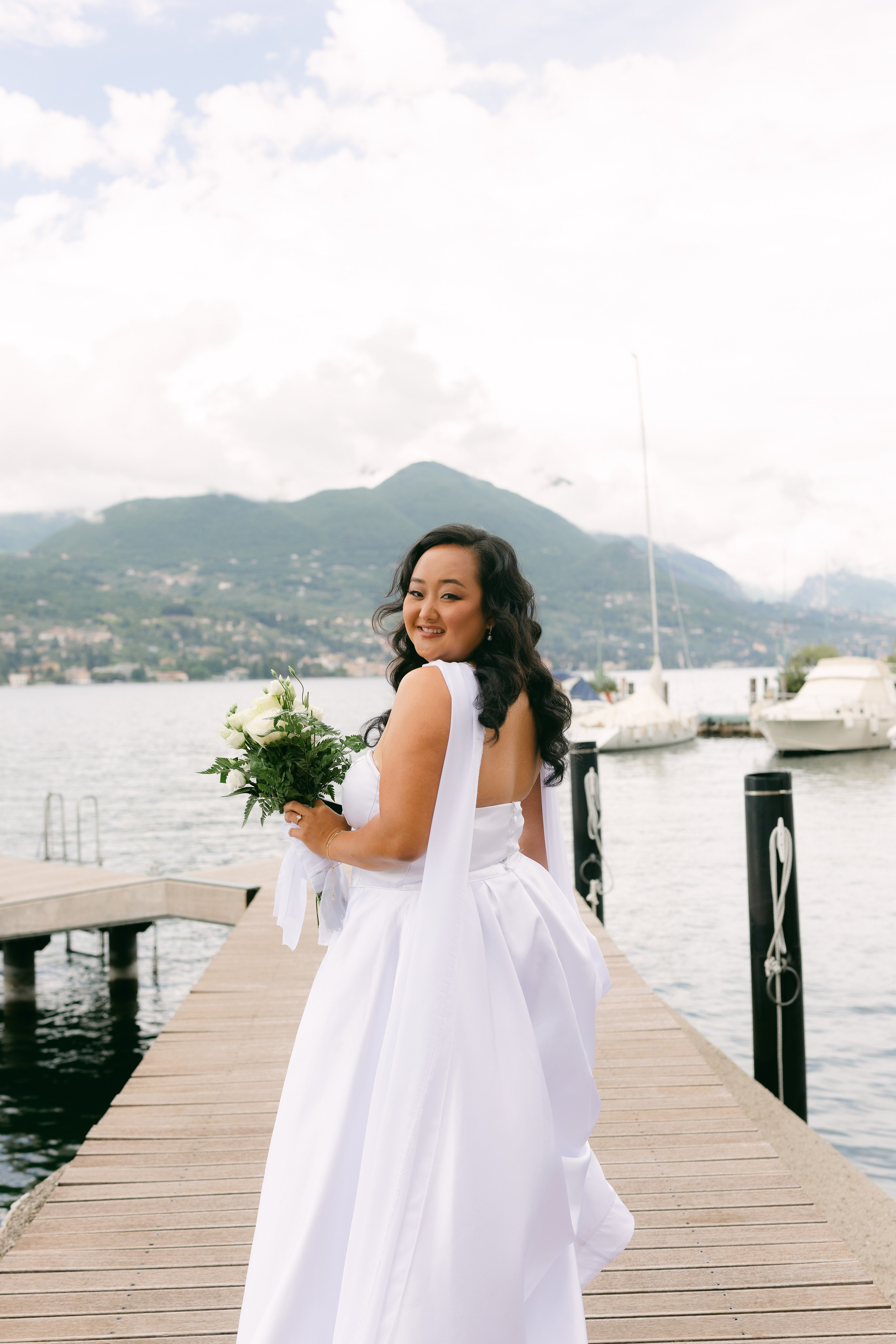 Ibtxhis and Keng elopement In italy — Isola del Garda