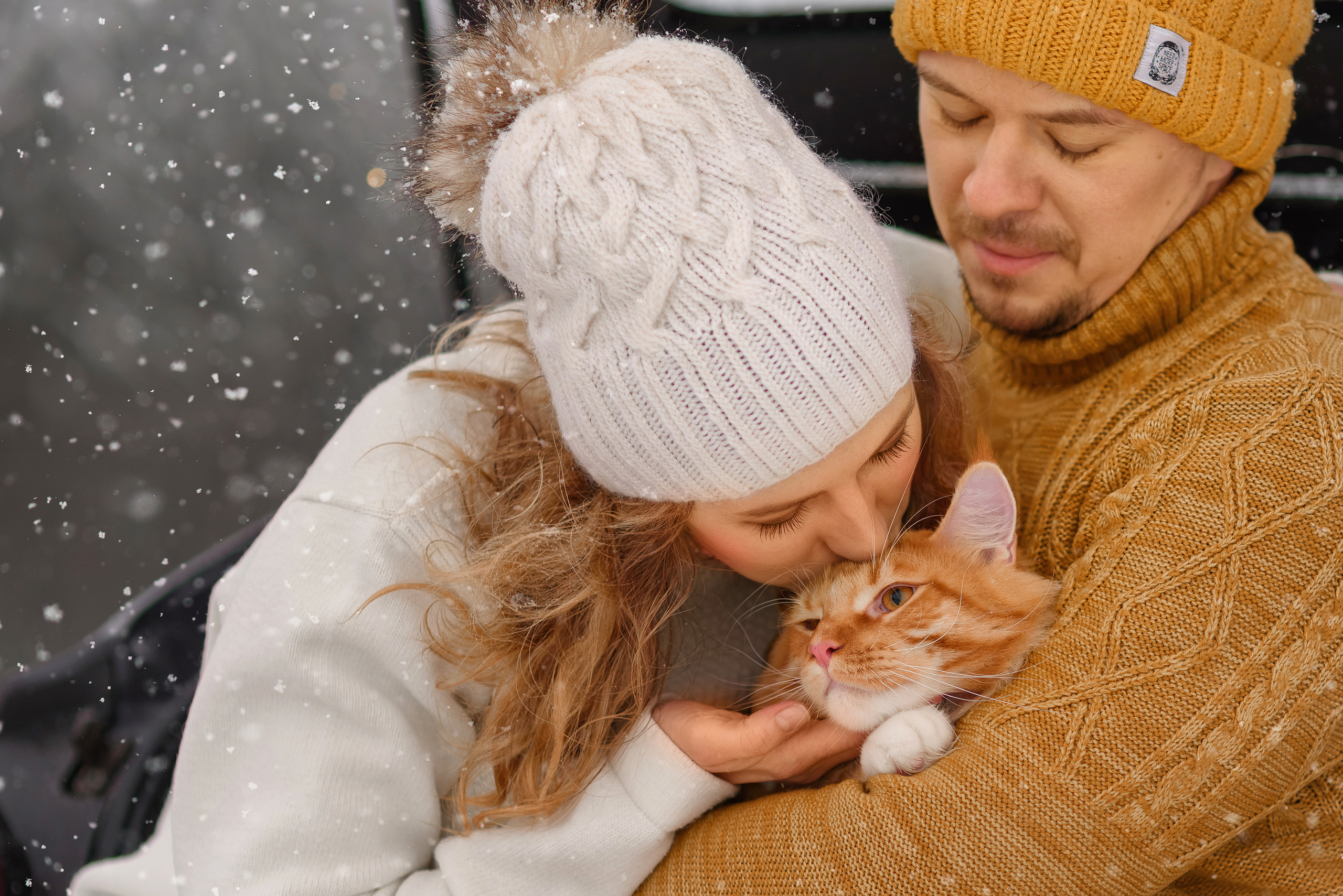 Зимняя семейная съёмка. Семейный фотограф и фотограф новорожденных в Вильнюсе Ирина Беленкевич