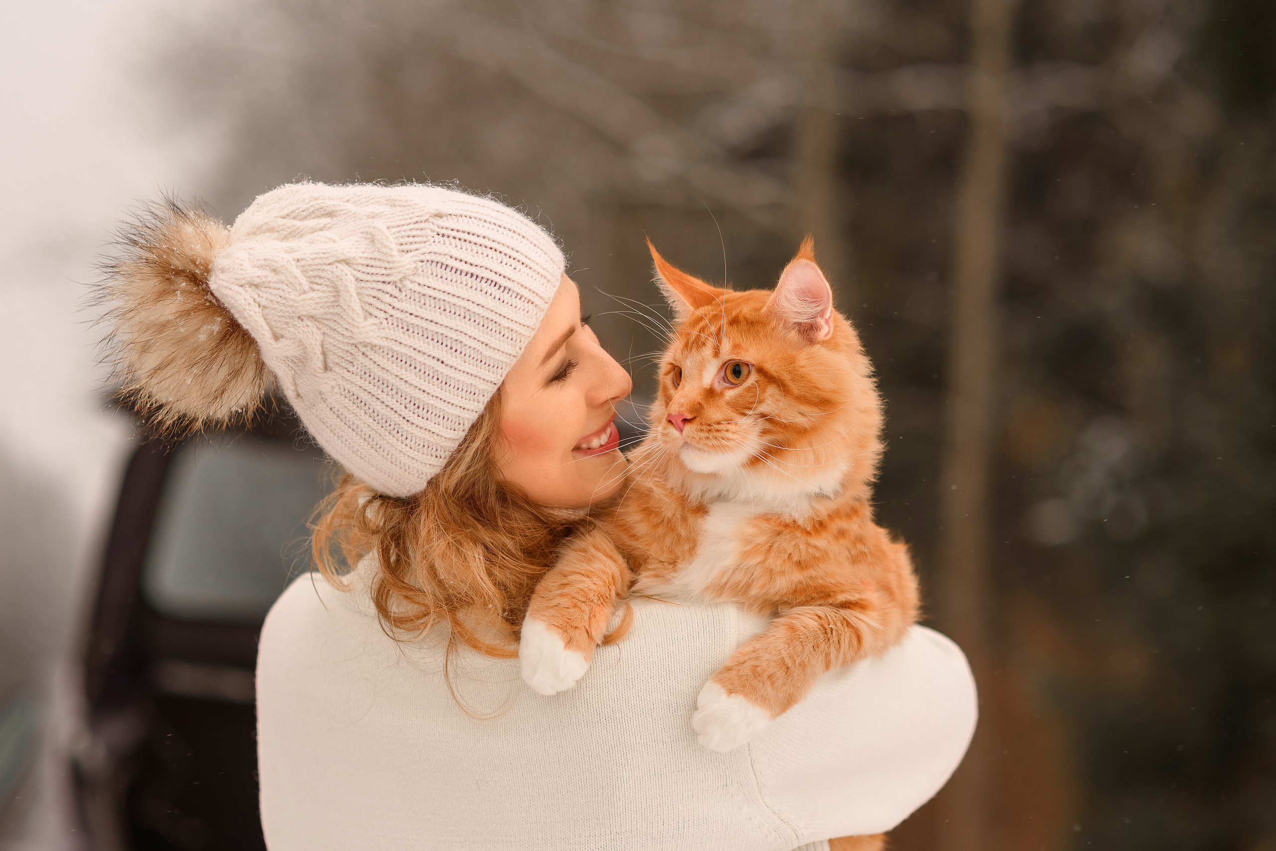 Зимняя семейная съёмка. Семейный фотограф и фотограф новорожденных в Вильнюсе Ирина Беленкевич