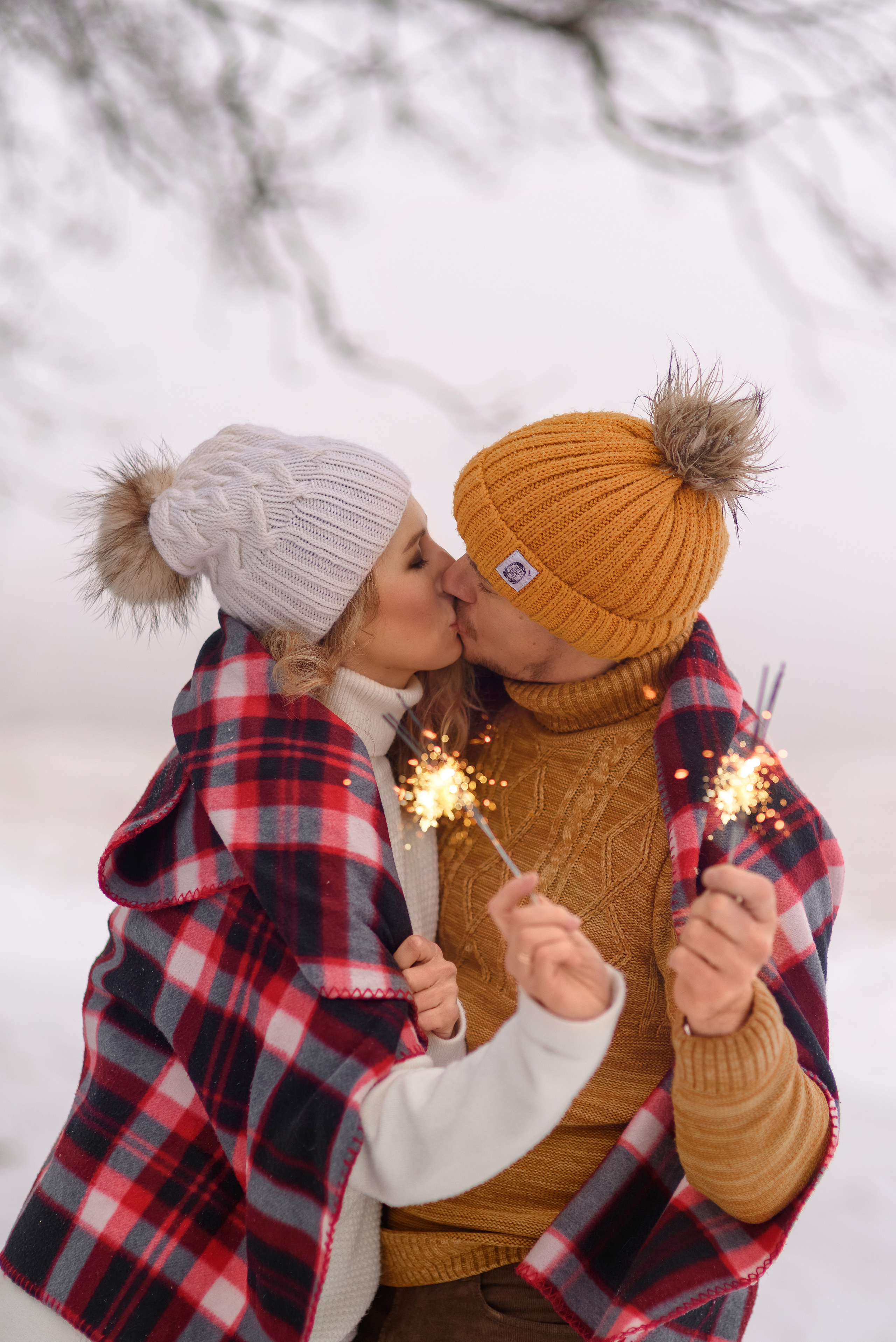 Зимняя семейная съёмка. Семейный фотограф и фотограф новорожденных в Вильнюсе Ирина Беленкевич