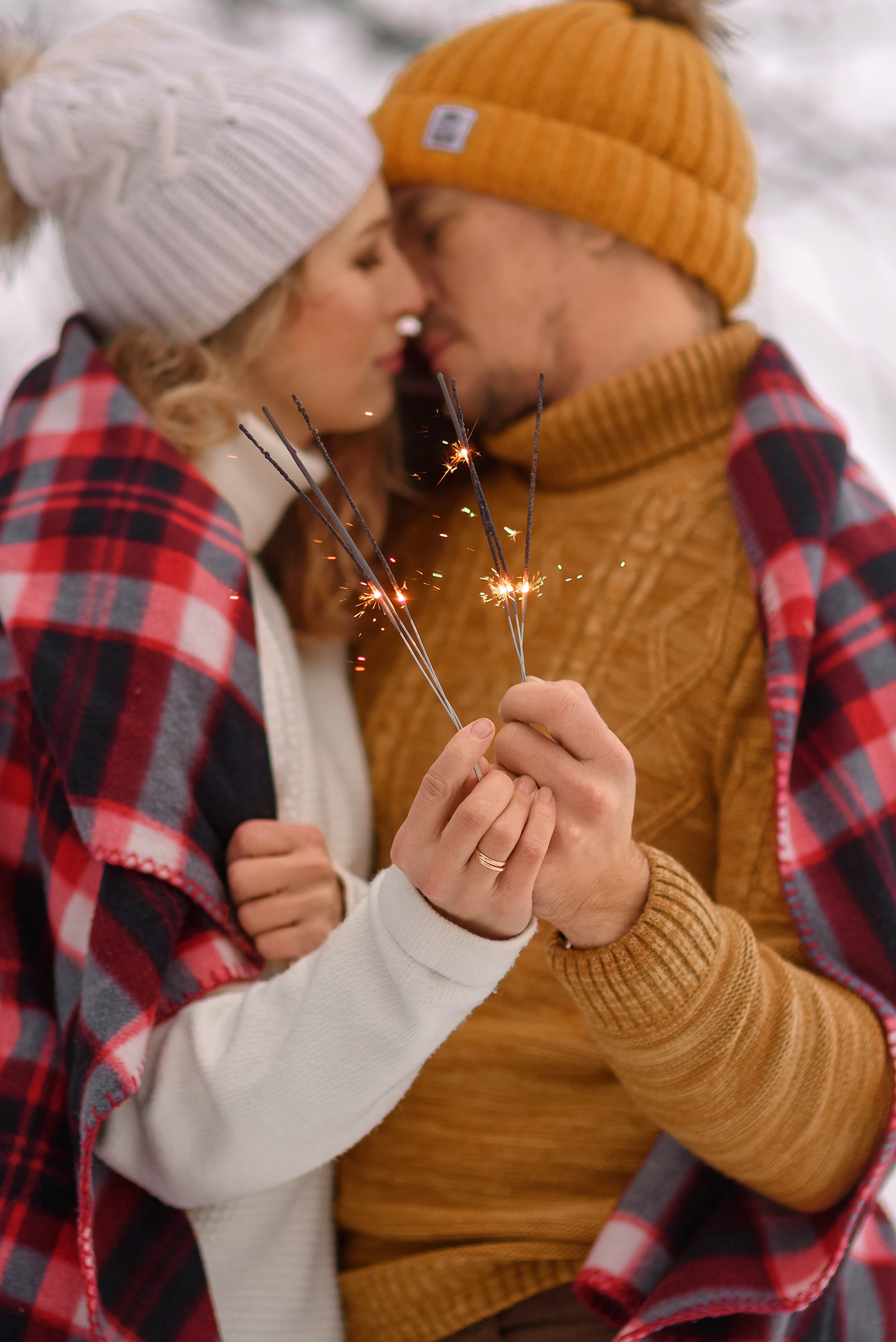 Зимняя семейная съёмка. Семейный фотограф и фотограф новорожденных в Вильнюсе Ирина Беленкевич