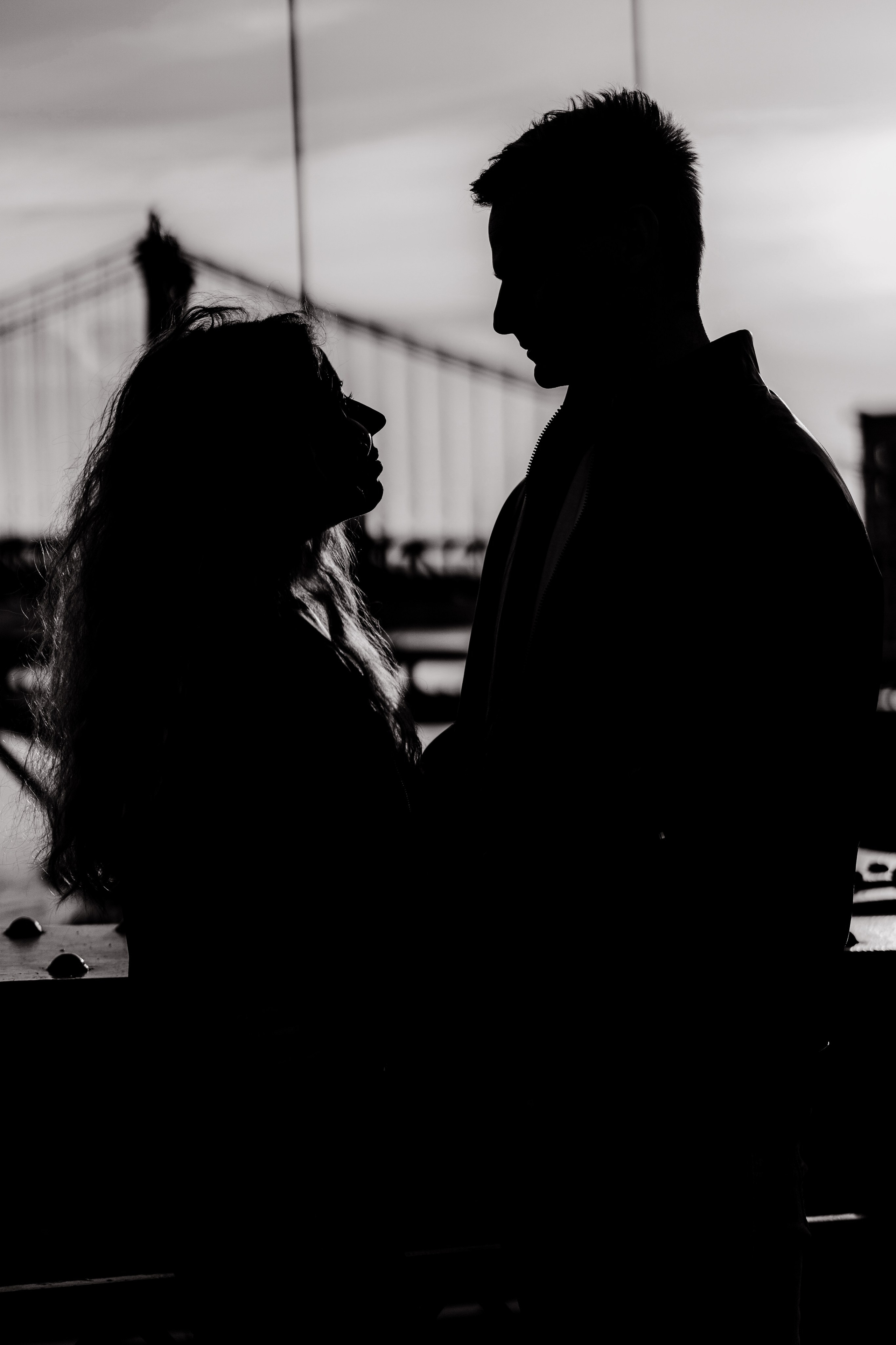 Brooklyn Bridge Sunrise Photography Sessions | NYC Portrait Photography. Videographer and photographer in New York // MAKAROV.VIDEO