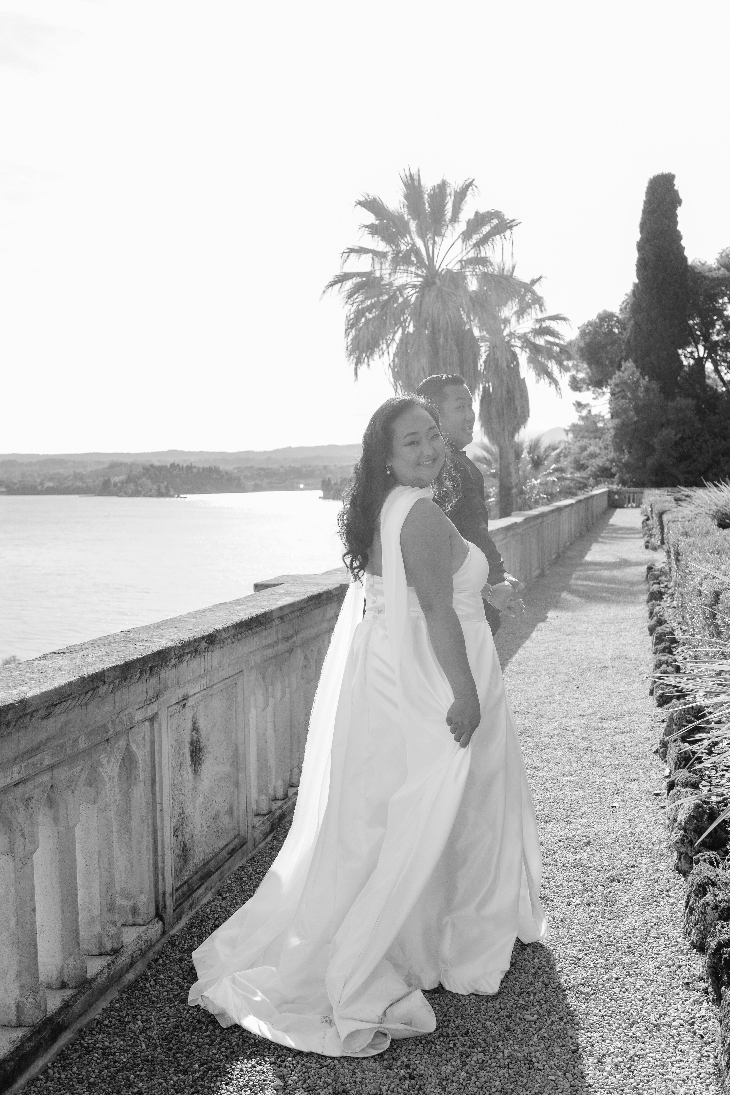 Ibtxhis and Keng elopement In italy — Isola del Garda