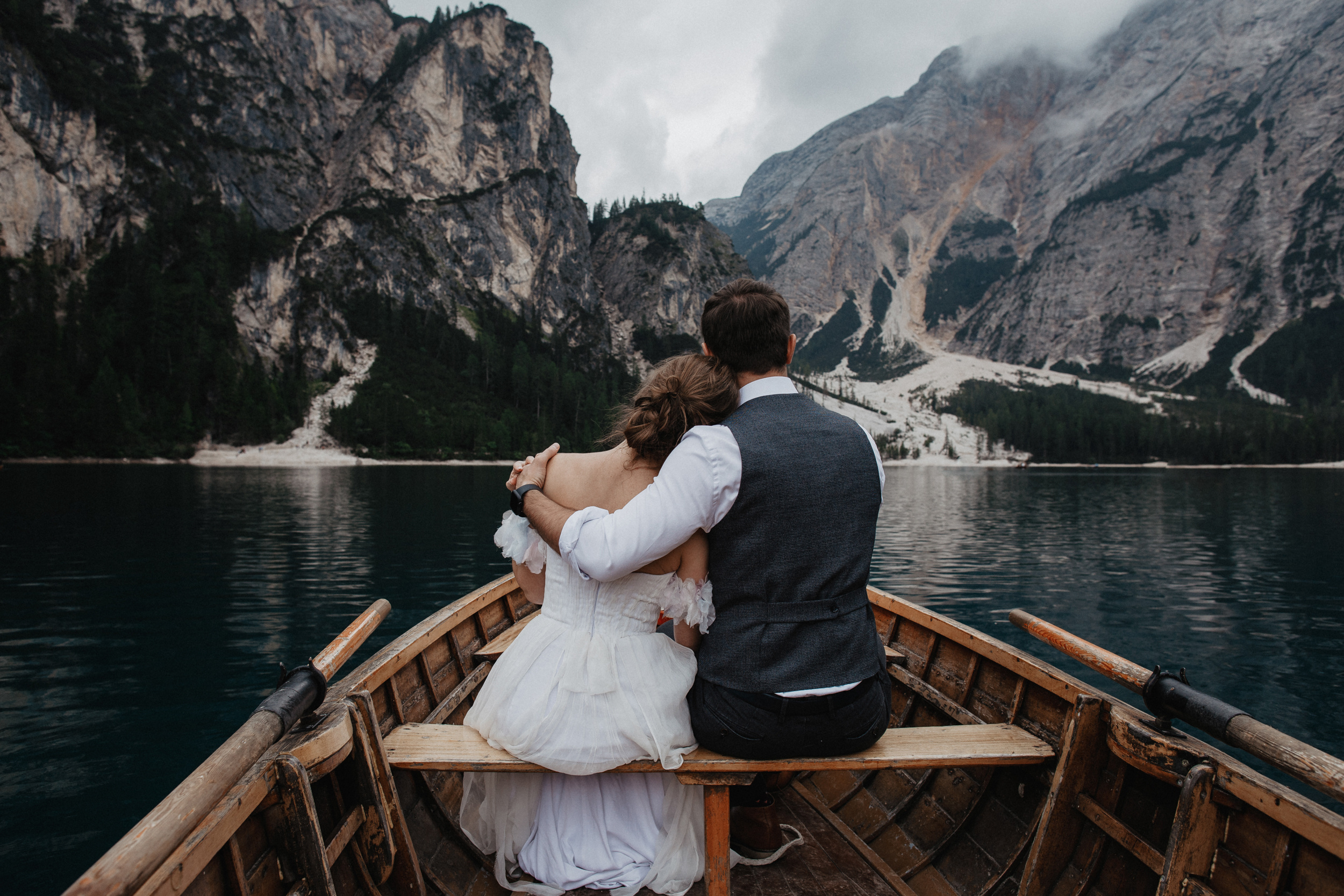 mountain lake wedding Austria