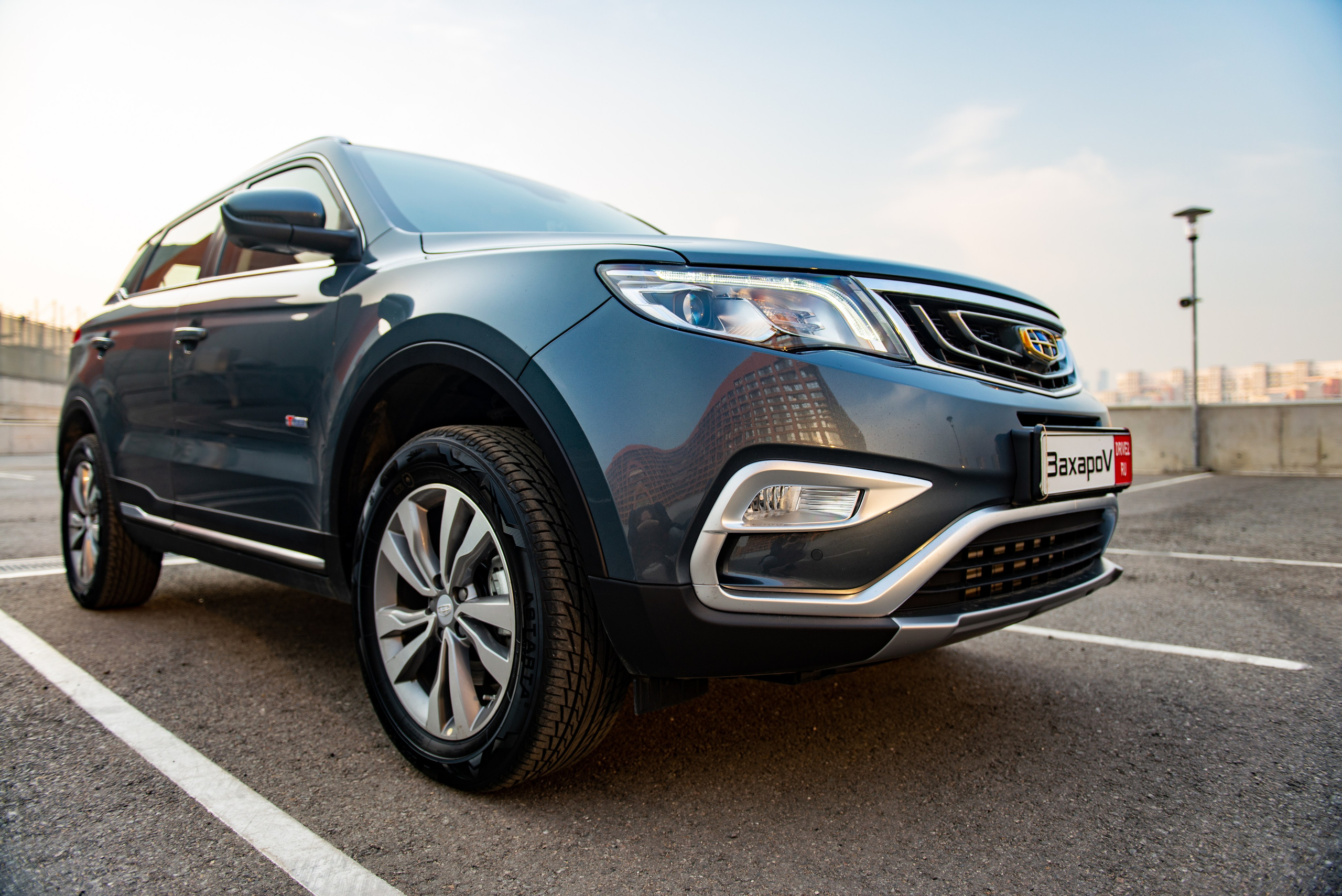 Фотосъемка автомобиля Geely Atlas. ФОТОГРАФ МЕКСИКА КИНТАНА-РОО