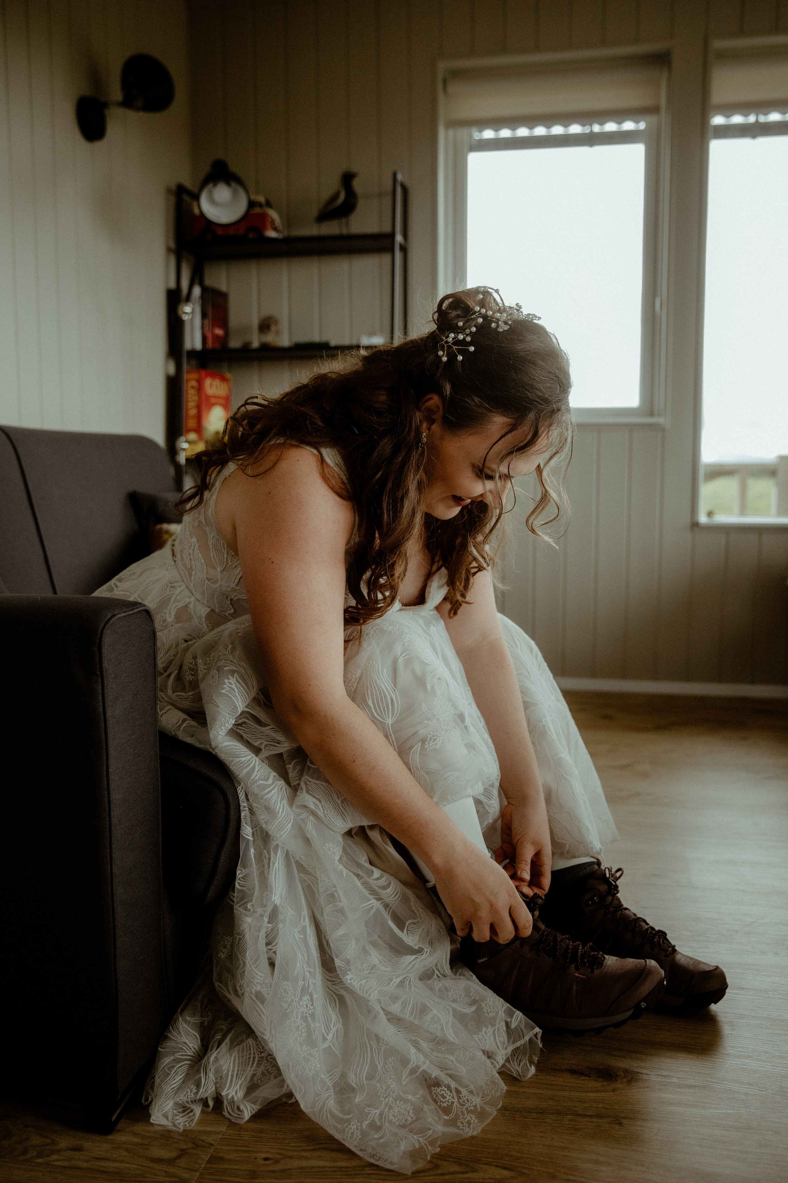 Iceland Elopement at Black Sand Beach. Iceland elopement photographer & videographer