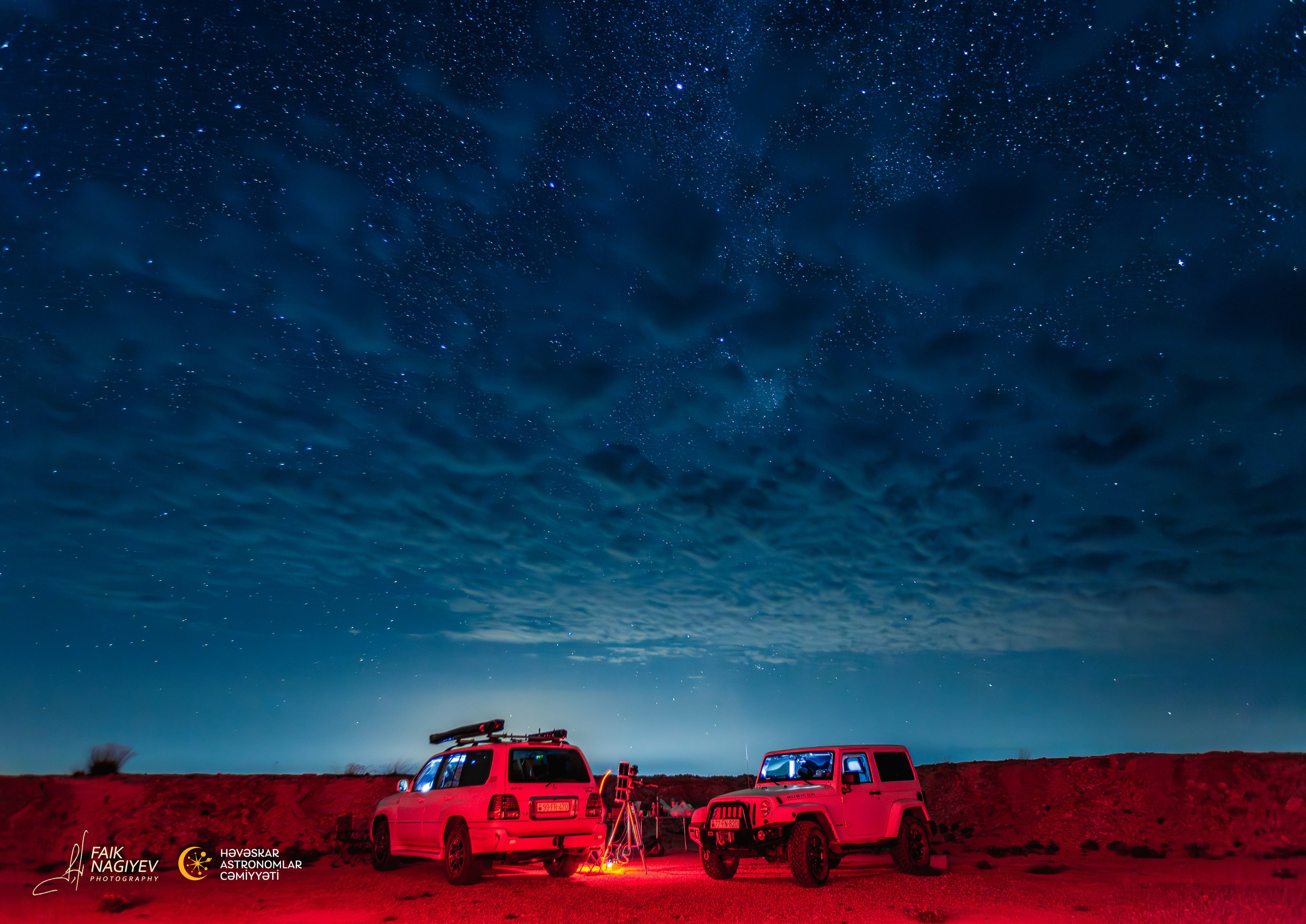 Astrokamp — Xızı, Dübrar. 2200m. Həvəskar Astronomlar Cəmiyyəti — Astronomy.az