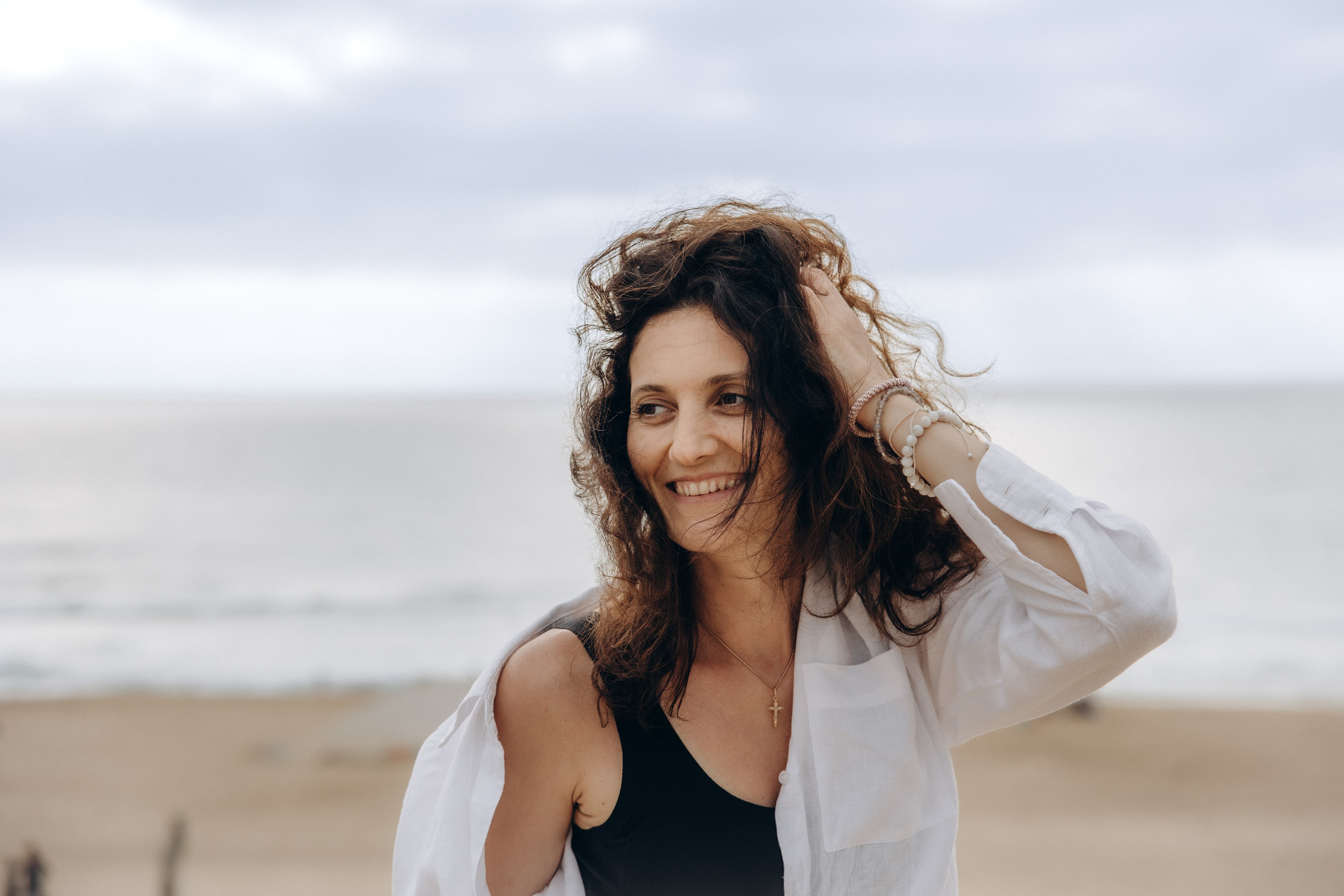 Семейная фотосессия на океане. Labenne Ocean Beach 2024. Евгения Смирнова — Ваш фотограф в Тулузе и на юго-западе Франции