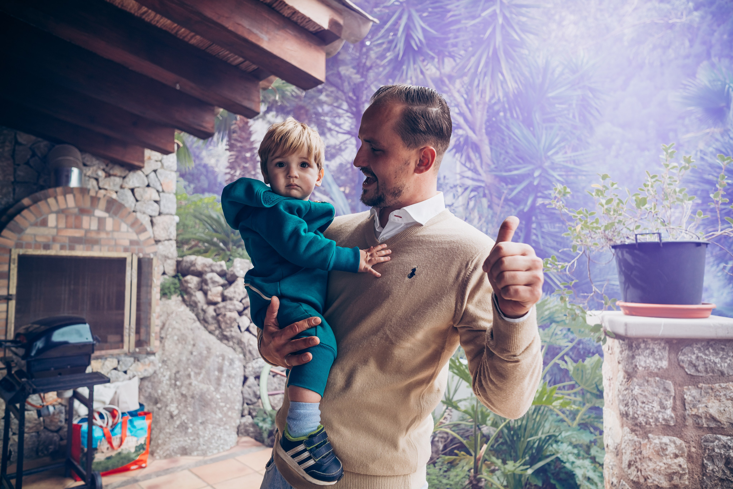 Gender party. Photographer in Mallorca
