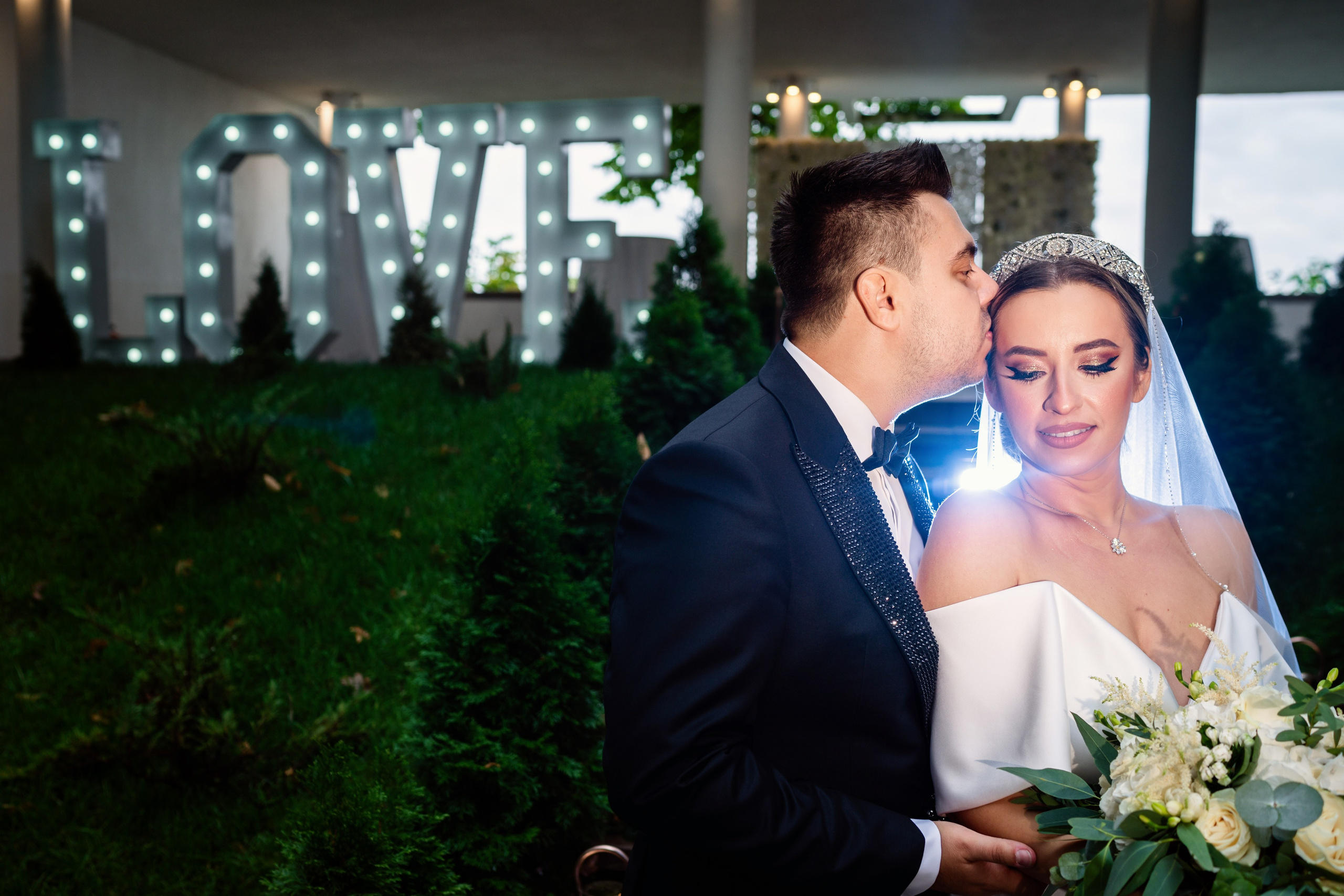 Wedding photography. Acasă