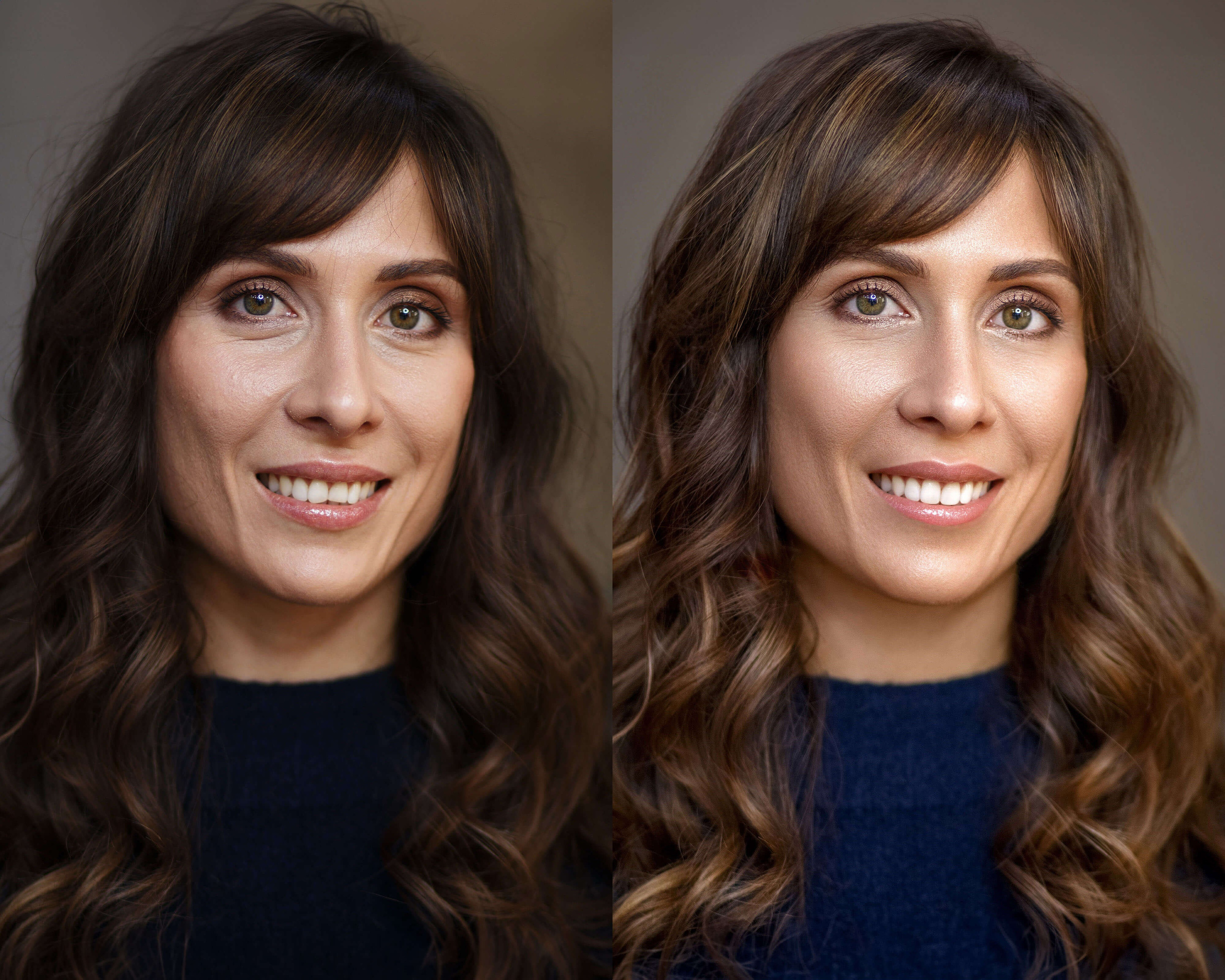 Retouche photo. Photographe portrait féminin à Paris — Zhanna Ognivo