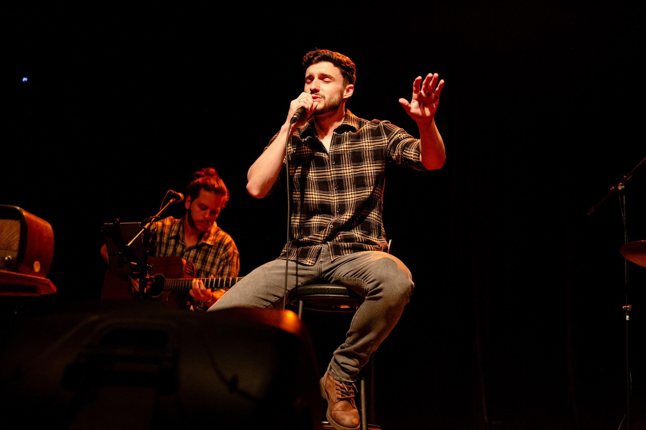 Fotografia de recital de formatura do Conservatório de Música de Itajaí — Santa Catarina