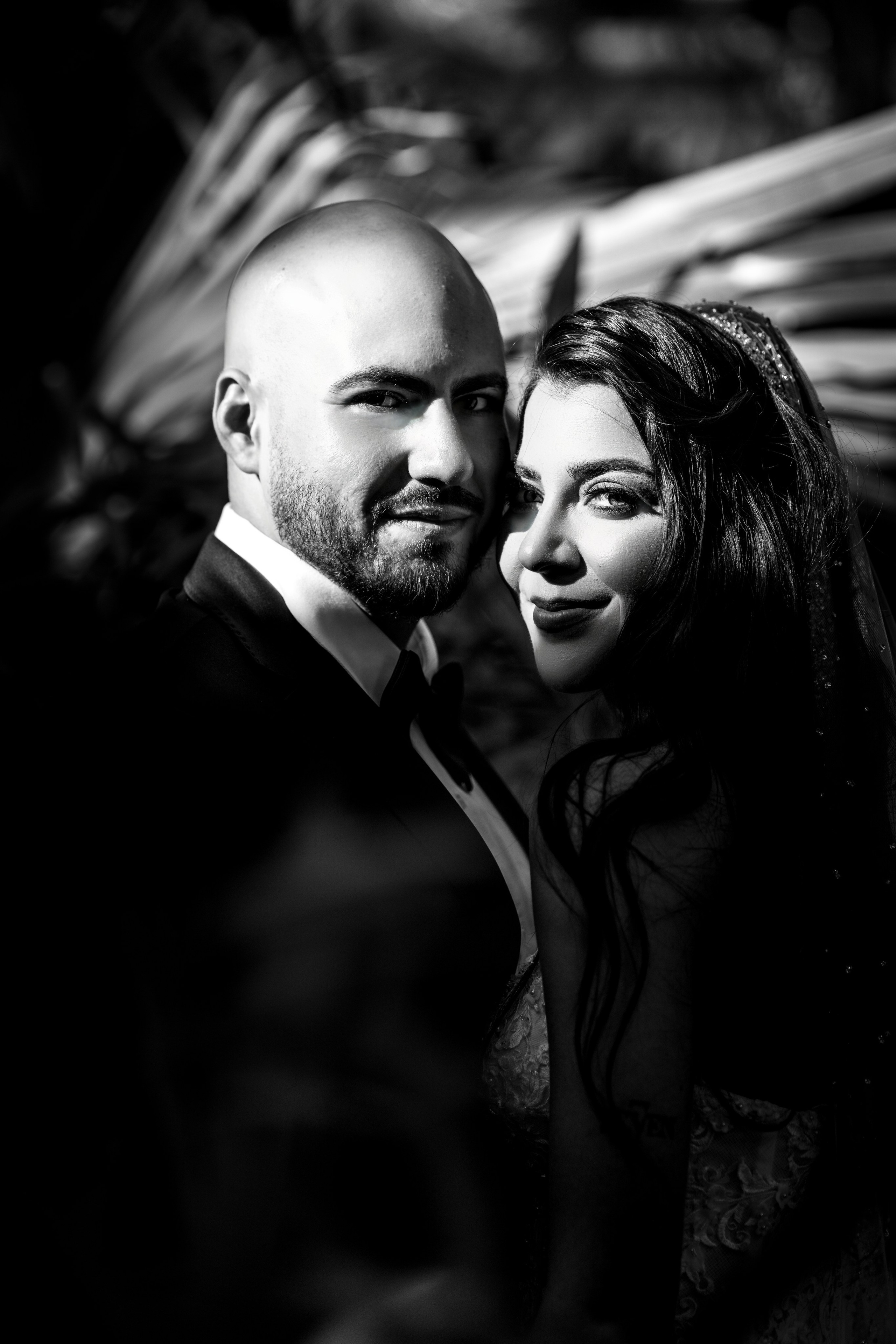 Romantic wedding photoshoot in Abu Dhabi